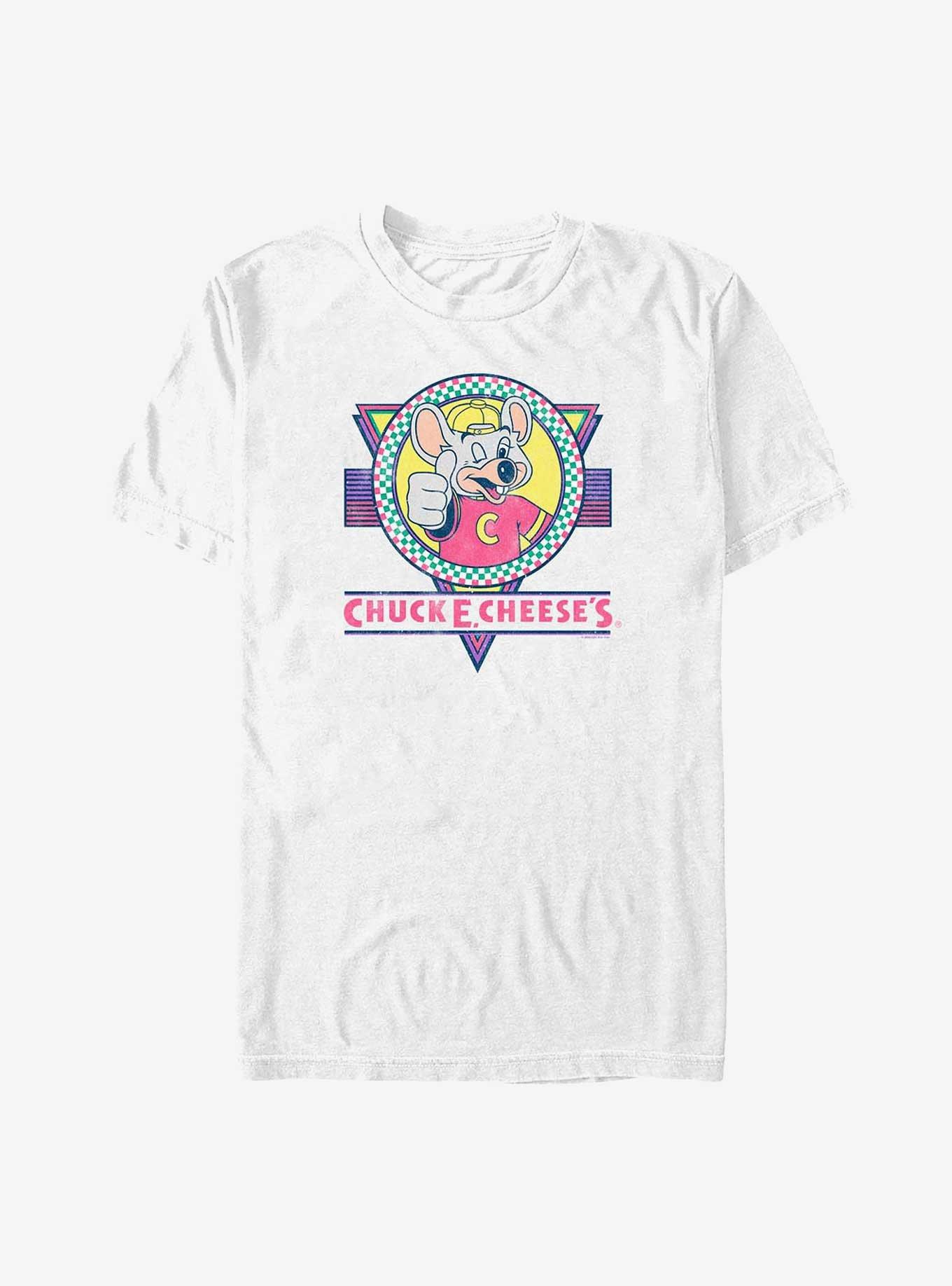 Chuck E. Cheese Retro Big & Tall T-Shirt - WHITE | BoxLunch