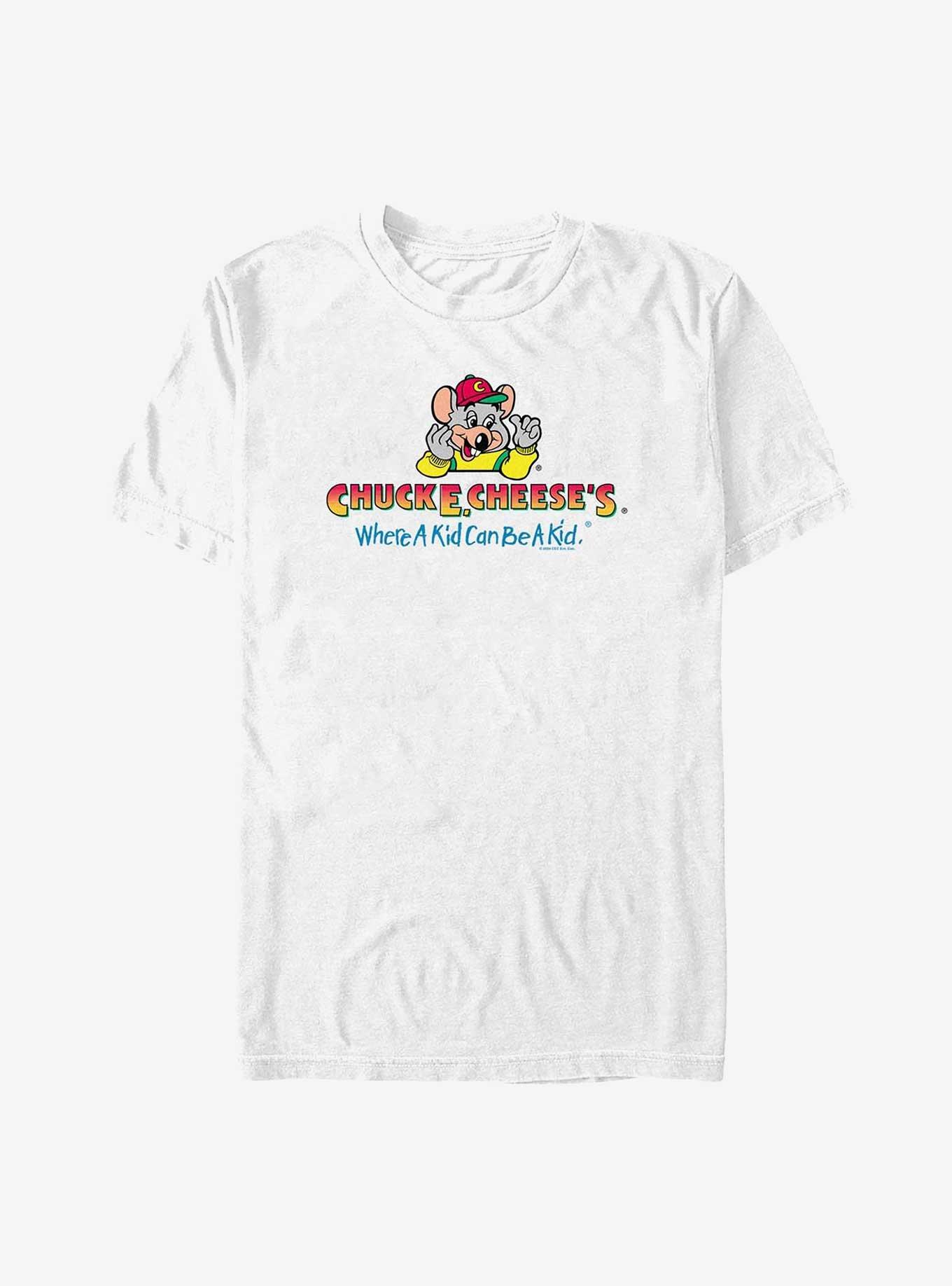 Chuck E. Cheese Be A Kid Big & Tall T-Shirt, WHITE, hi-res