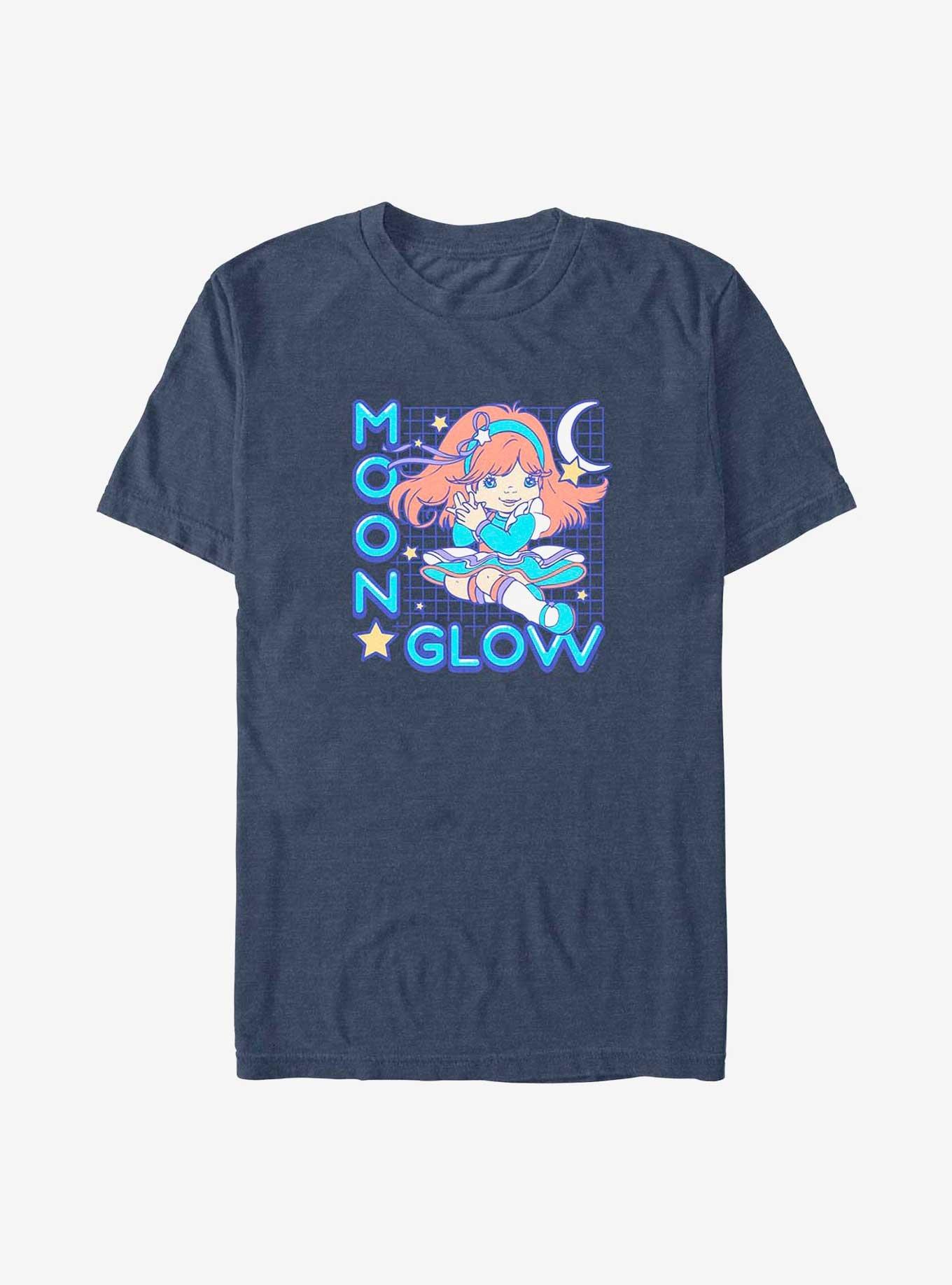 Rainbow Brite Kawaii Moon Glow Big & Tall T-Shirt, NAVY HTR, hi-res