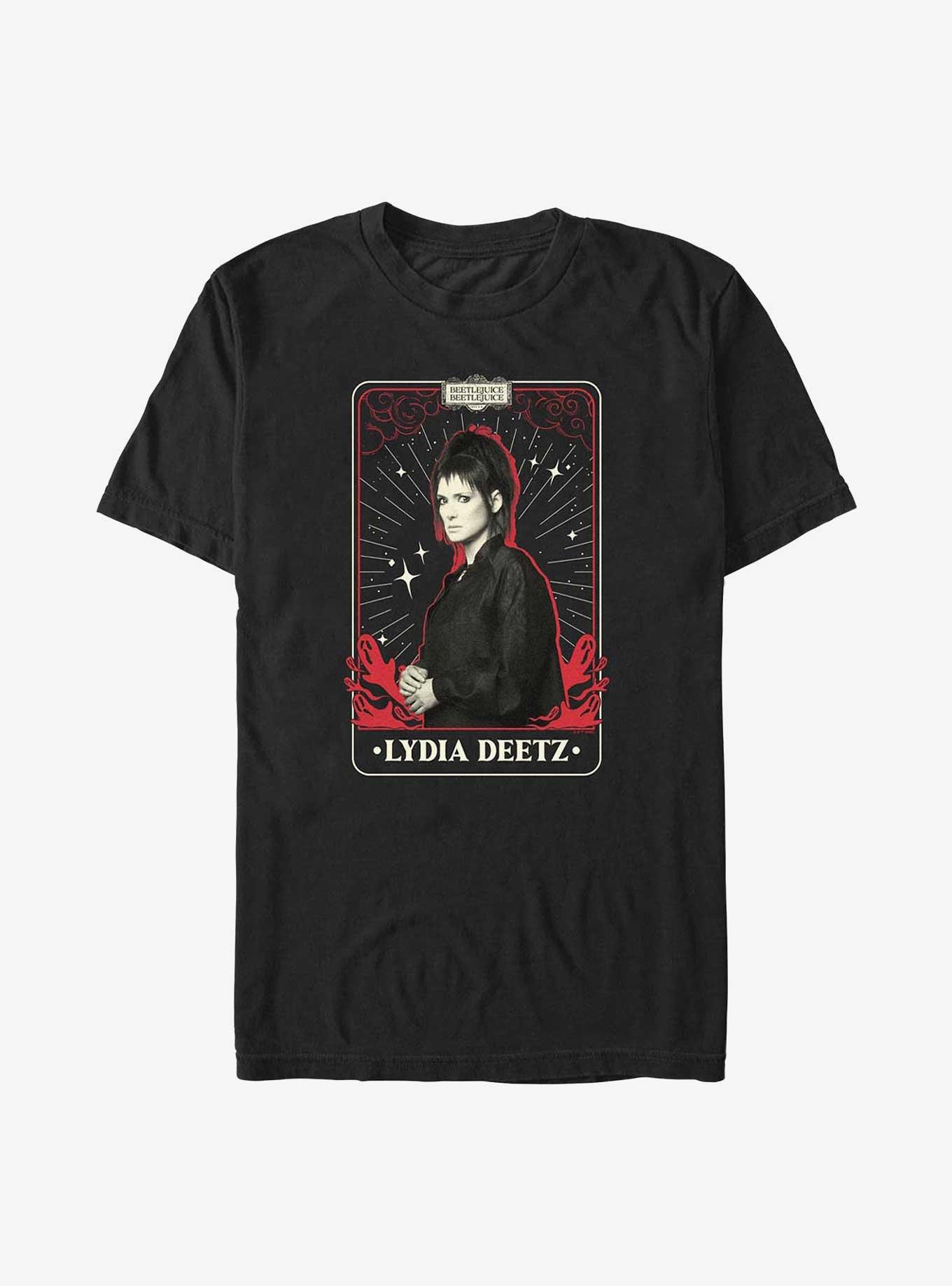 Beetlejuice Beetlejuice Lydia Deetz Tarot Big & Tall T-Shirt, , hi-res