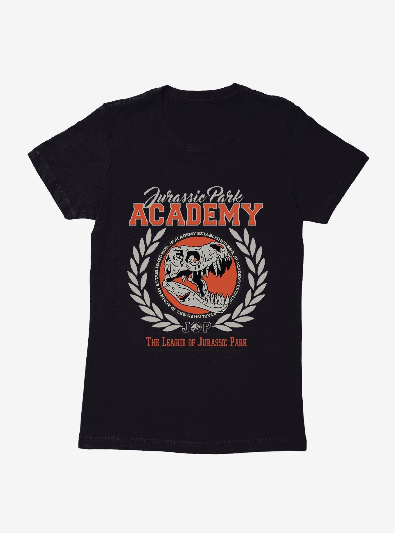 Jurassic Park Academy Womens T-Shirt, BLACK, hi-res