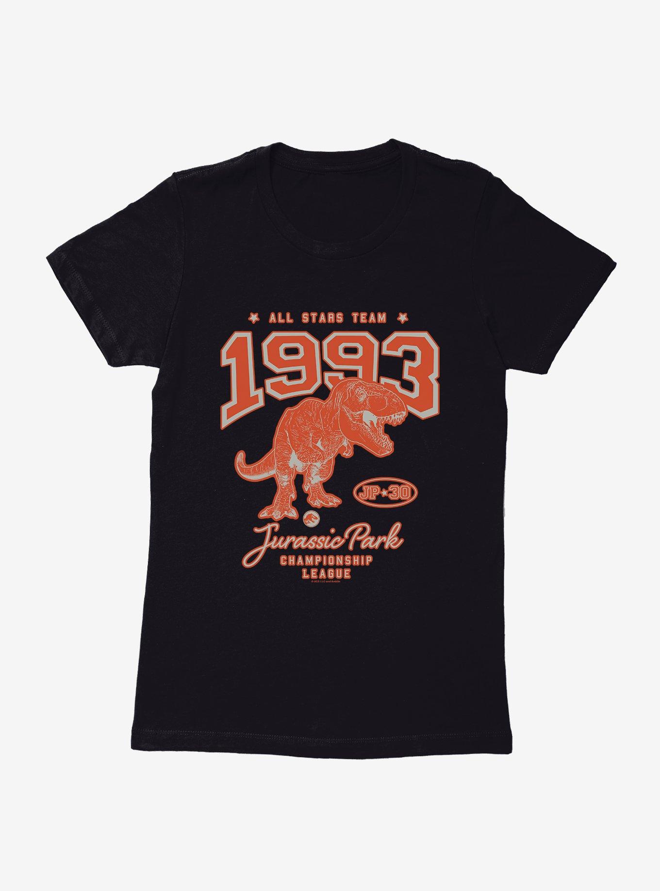 Jurassic Park Championship League 1993 Womens T-Shirt, , hi-res