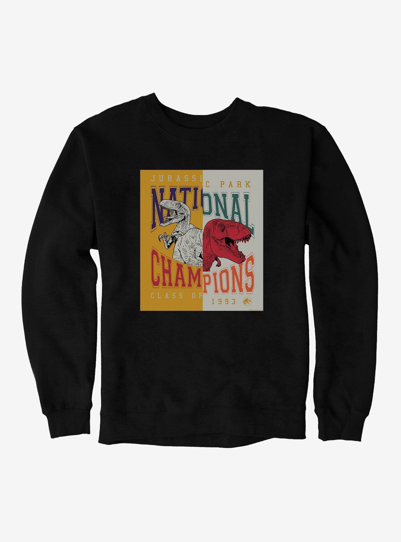 Jurassic Park National Champions Class of 1993 Split Sweatshirt, , hi-res