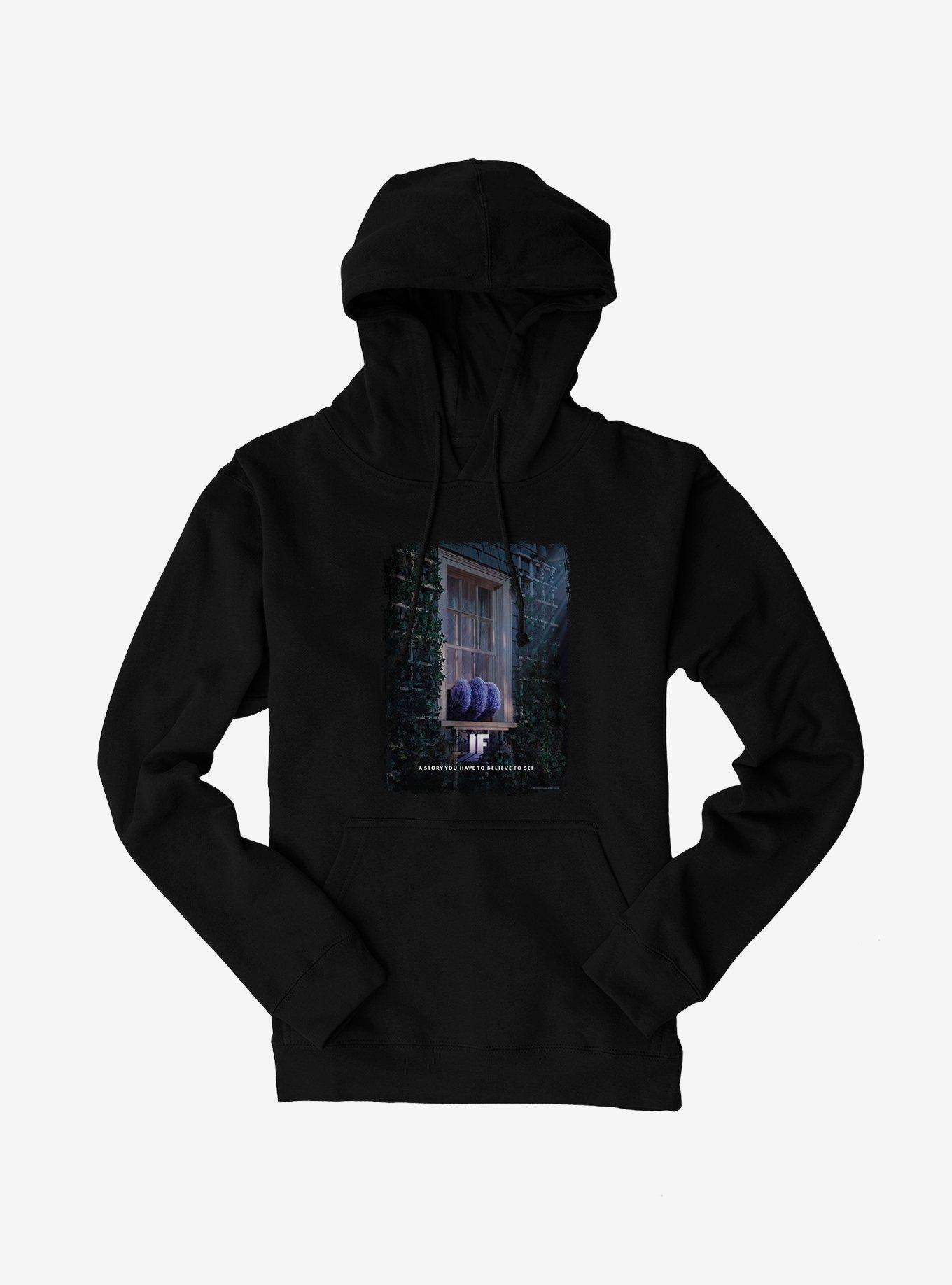 Imaginary Friends Movie Poster Hoodie, BLACK, hi-res