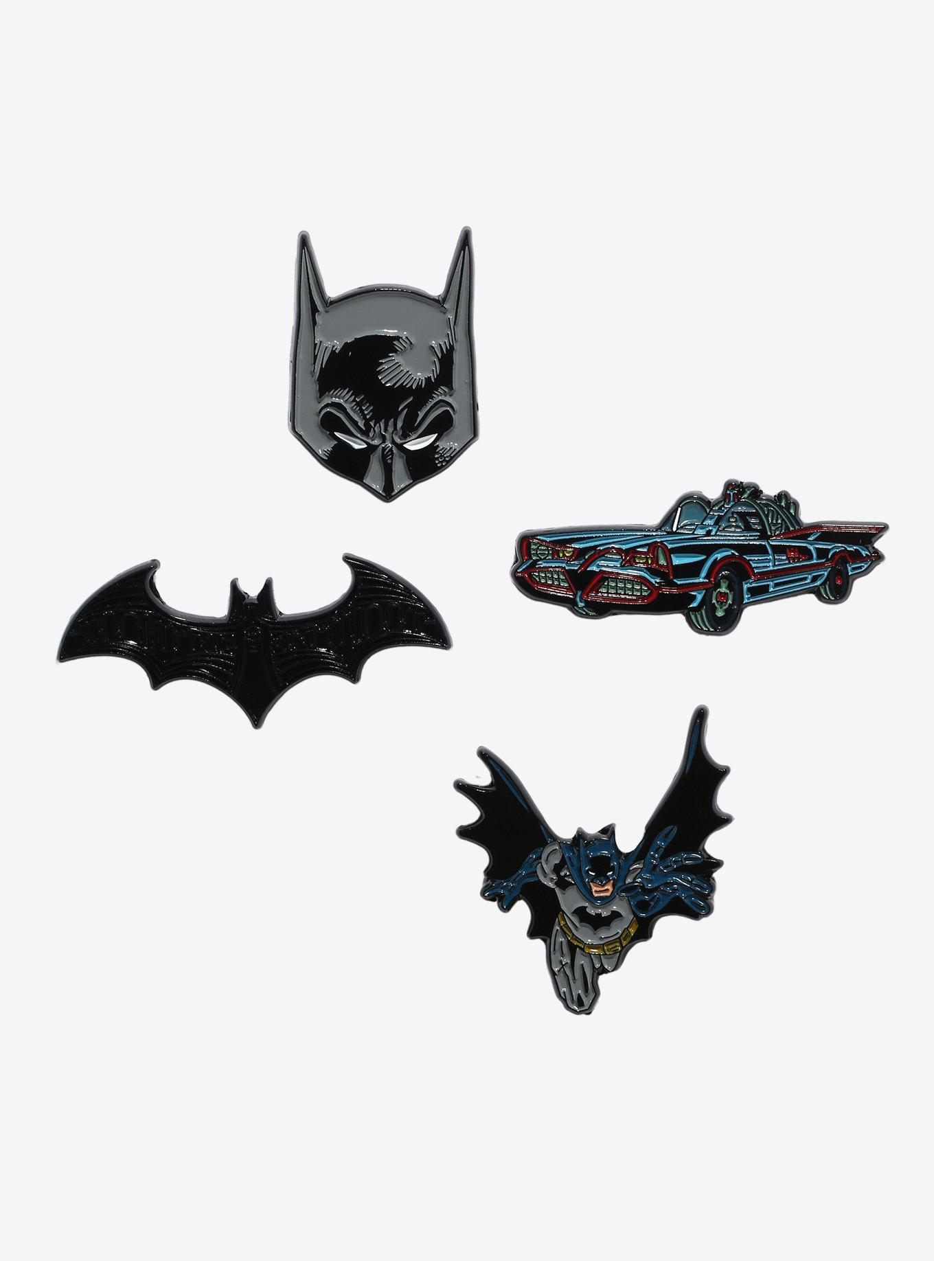DC Comics Batman Icons Enamel Pin Set, , hi-res
