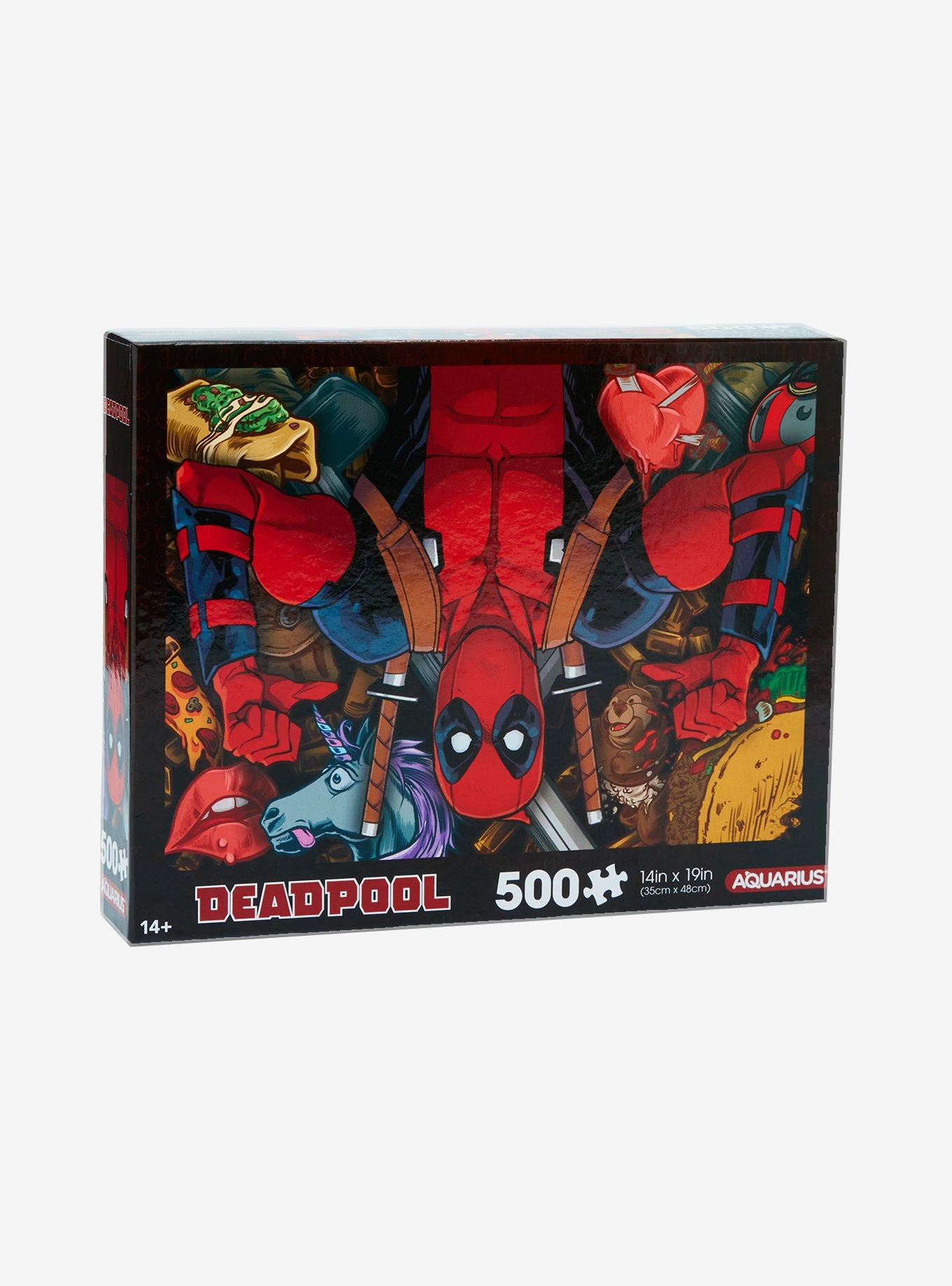 Marvel Deadpool Collage Puzzle, , hi-res