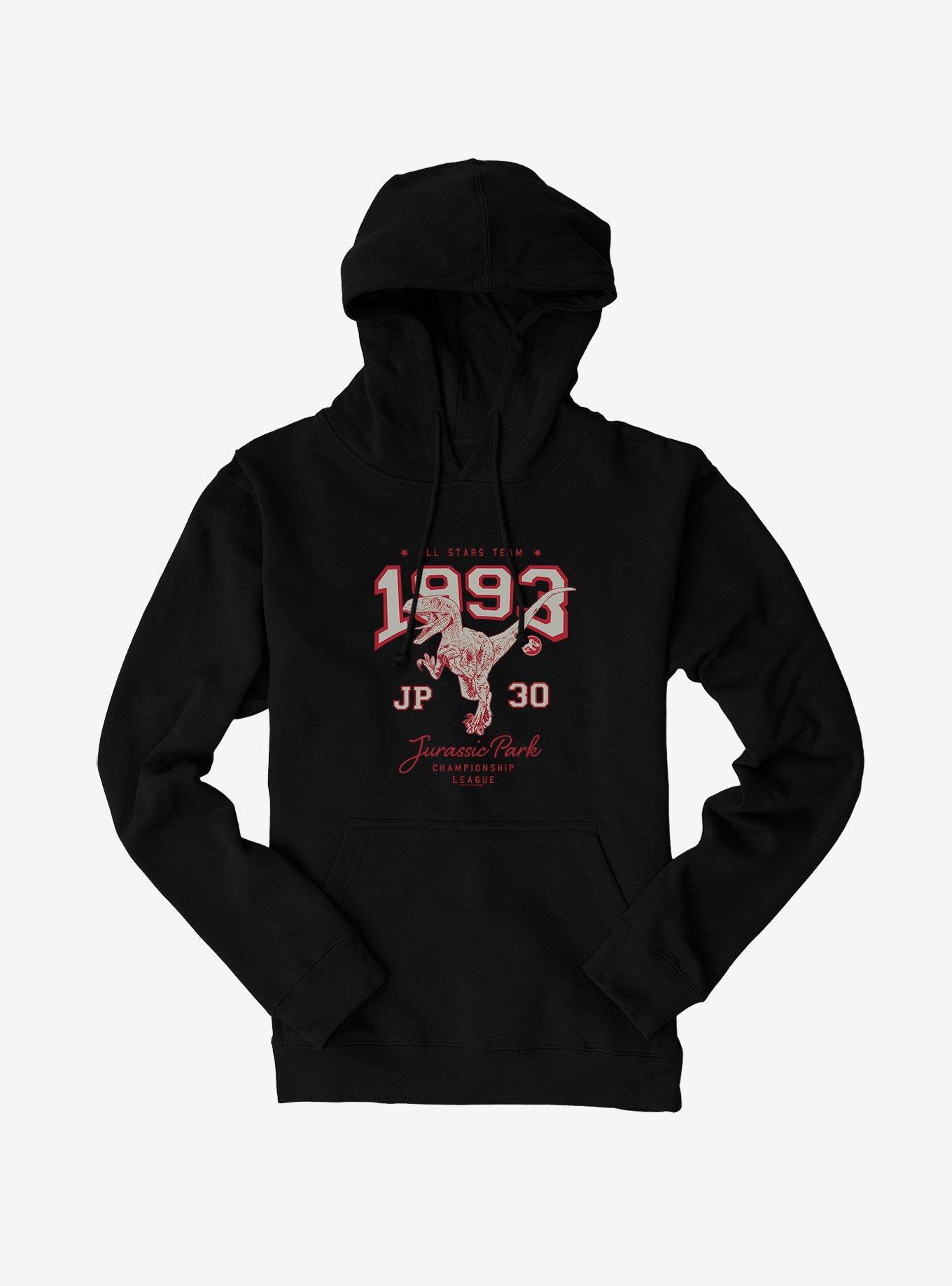 Jurassic Park All Stars Team 1993 Hoodie, , hi-res