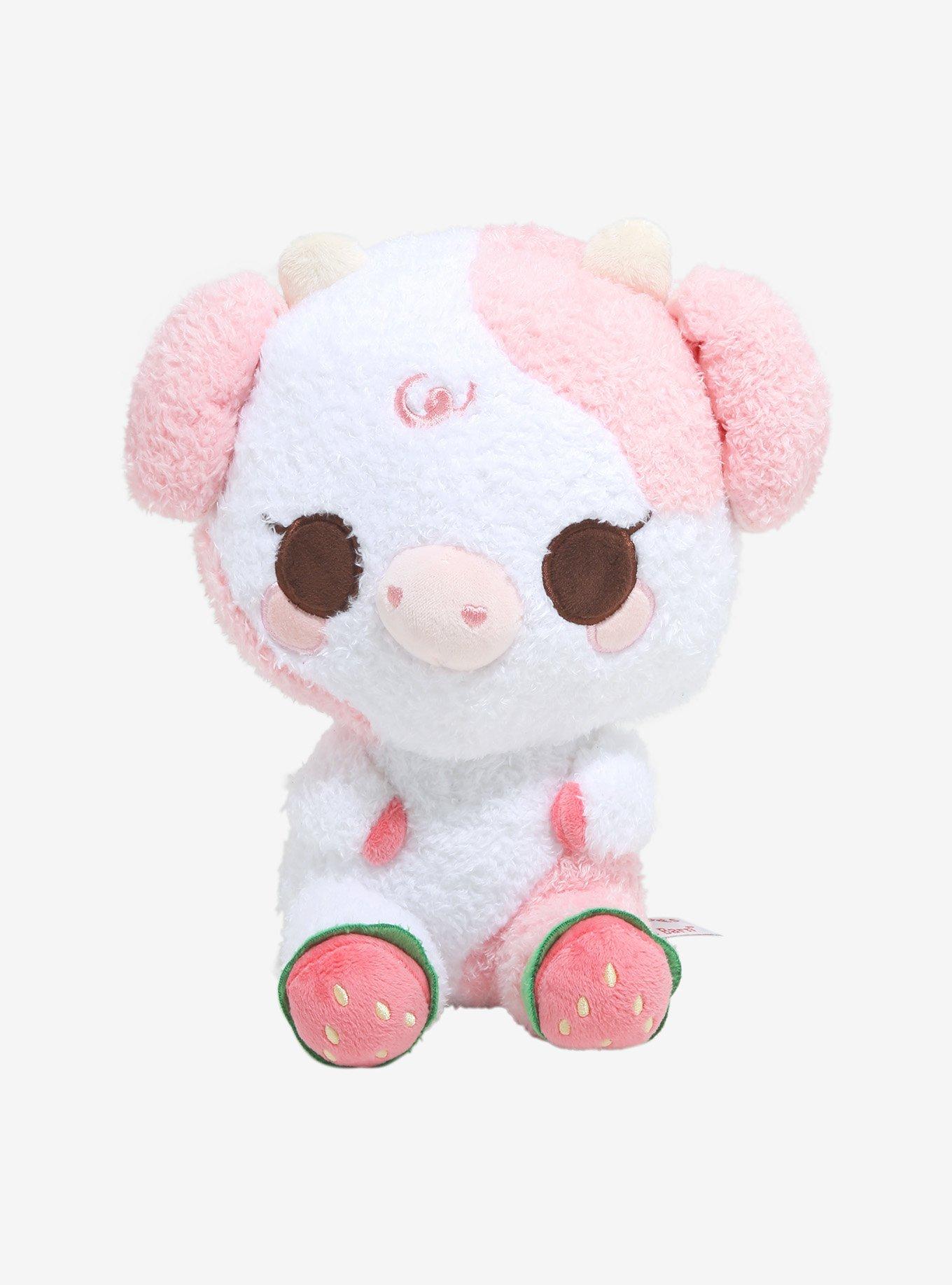 Cuddle Barn Sunnie The Strawberry Cow Fuzzy Plush, , hi-res