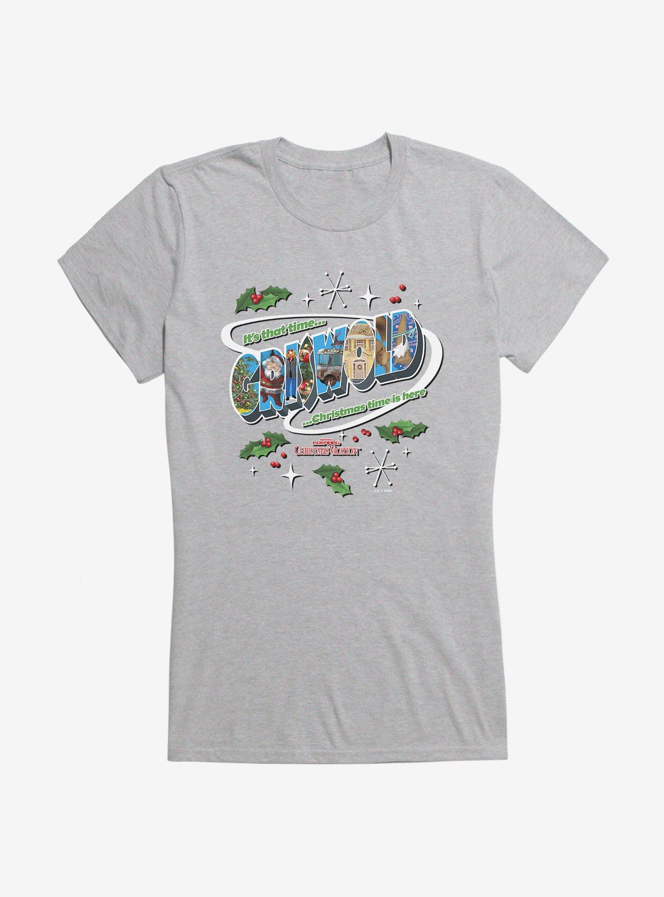 Christmas Vacation Griswold Christmas Time Is Here Girls T-Shirt, SPORT GRAY, hi-res