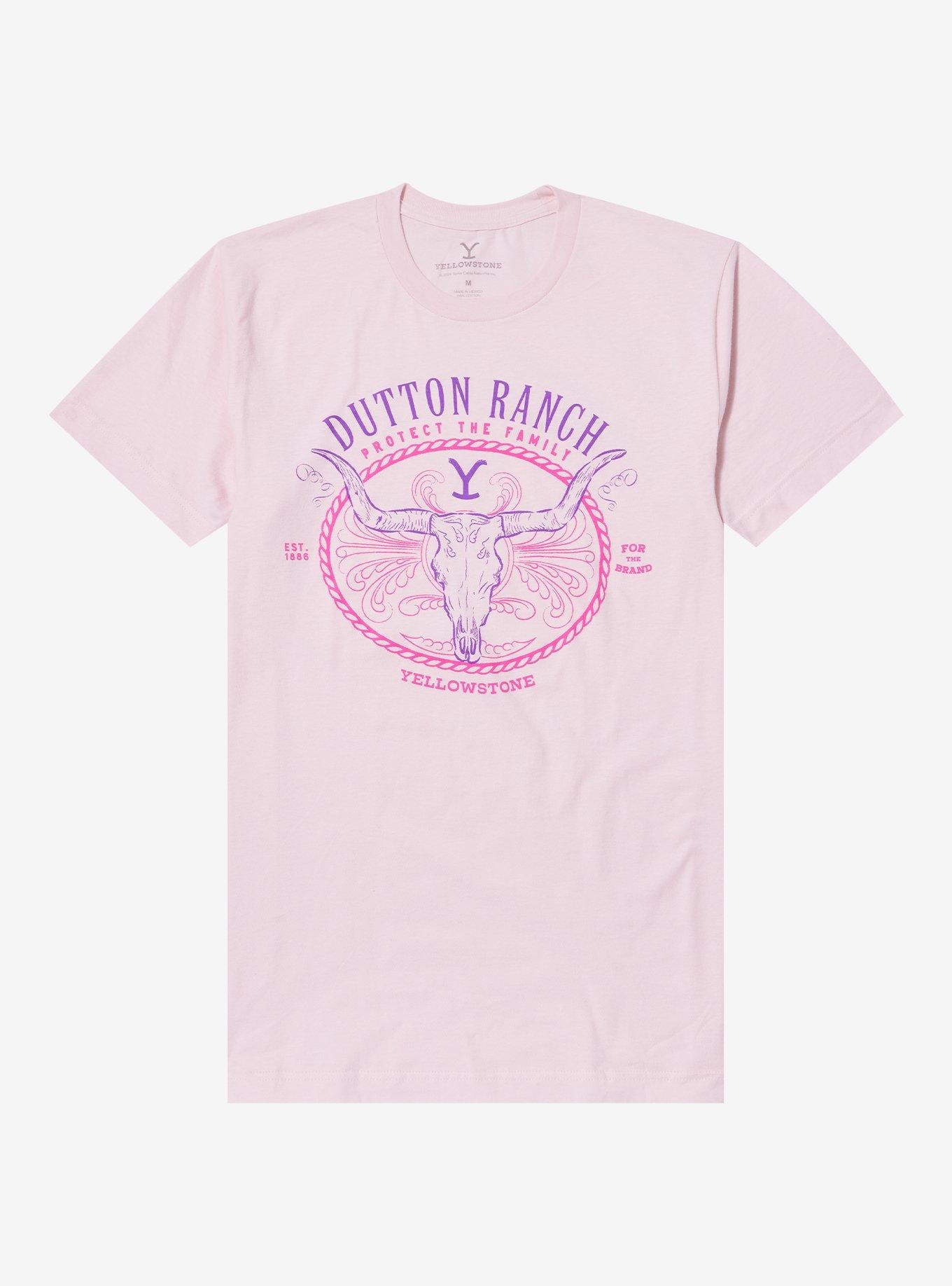 Yellowstone Dutton Ranch Pink T-Shirt