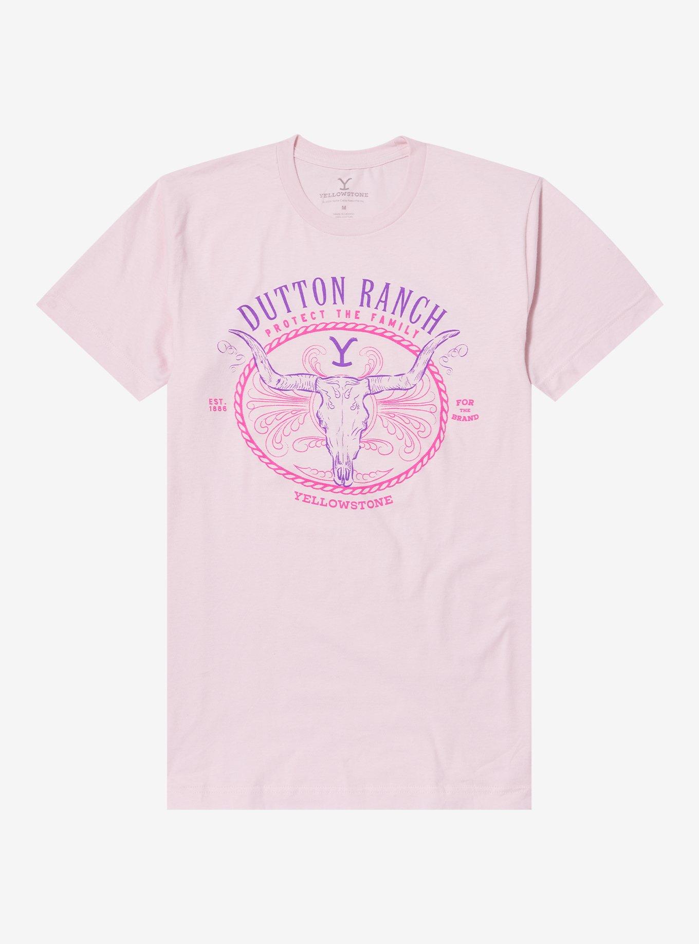 Yellowstone Dutton Ranch Pink T-Shirt, , hi-res