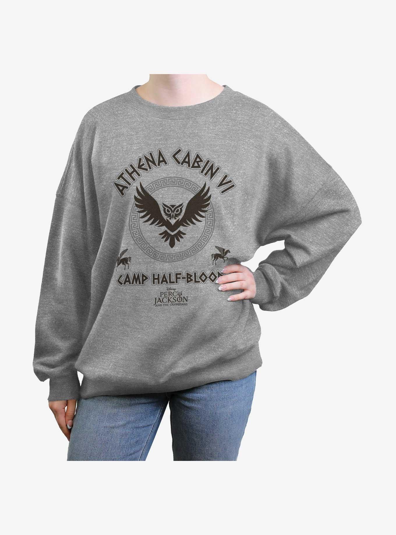 Disney Percy Jackson And The Olympians Athena Cabin Girls Oversized Sweatshirt