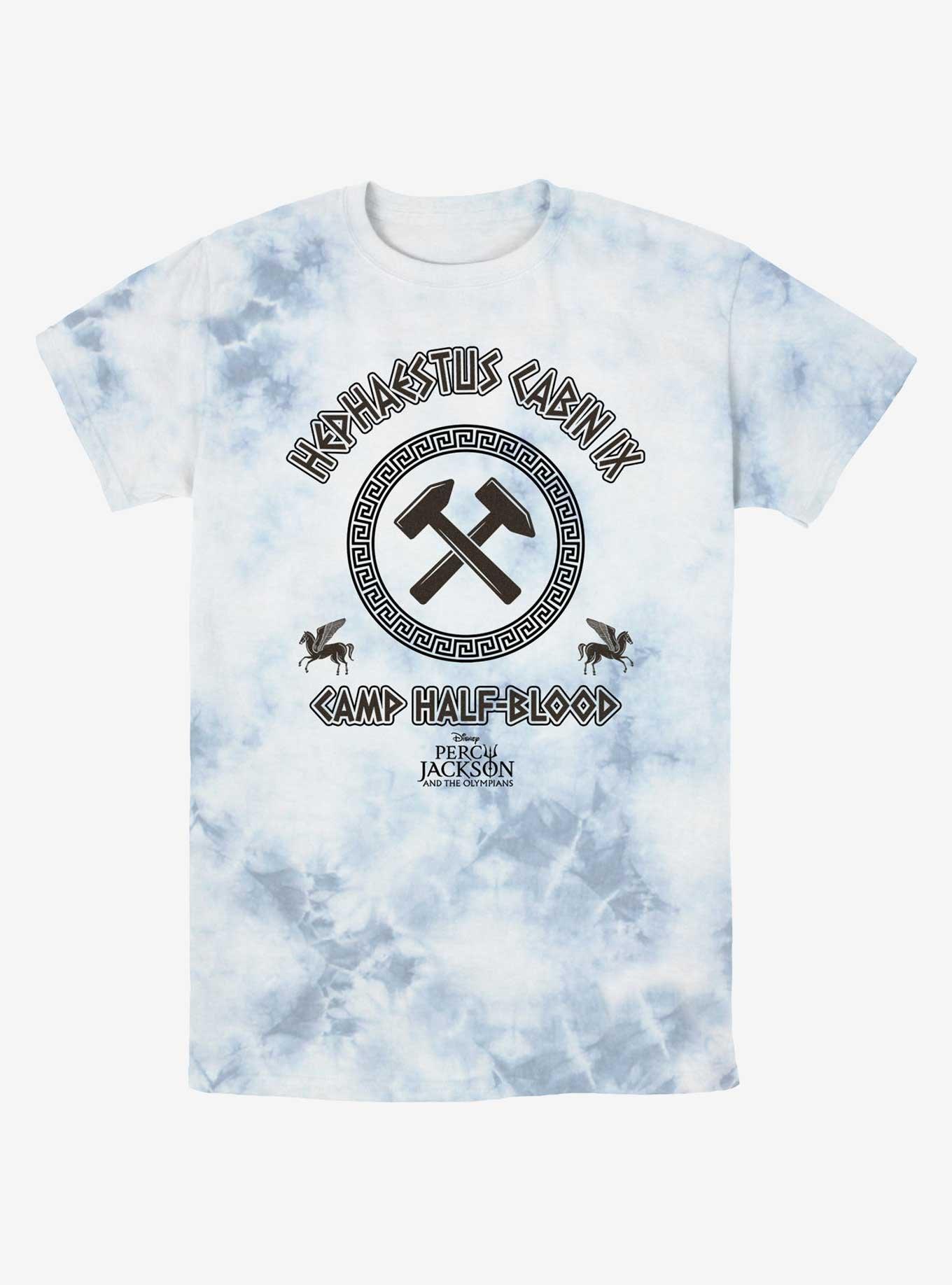 Disney Percy Jackson And The Olympians Hephaestus Cabin Tie-Dye T-Shirt, , hi-res