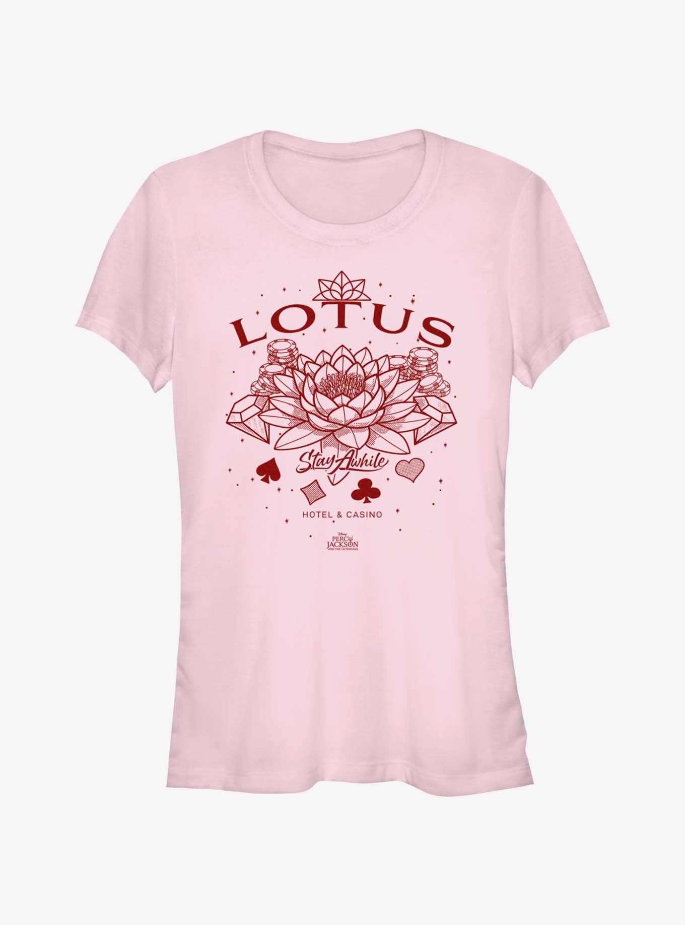 Disney Percy Jackson And The Olympians Lotus Stay A While Girls T-Shirt, , hi-res