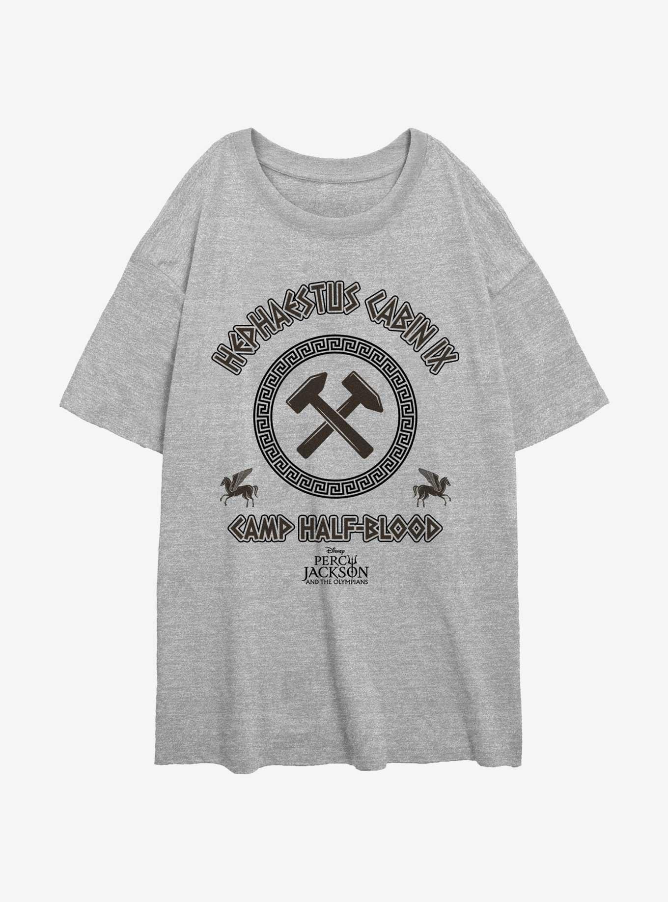 Disney Percy Jackson And The Olympians Hephaestus Cabin Girls Oversized T-Shirt, , hi-res