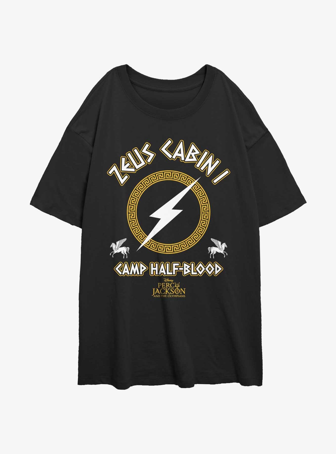 Disney Percy Jackson And The Olympians Zeus Cabin Girls Oversized T-Shirt, , hi-res