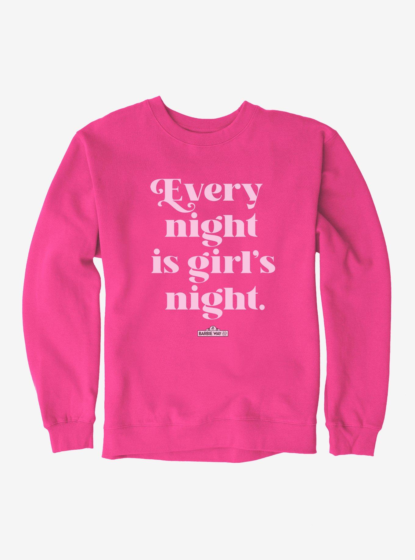 Barbie Girl's Night Sweatshirt, , hi-res