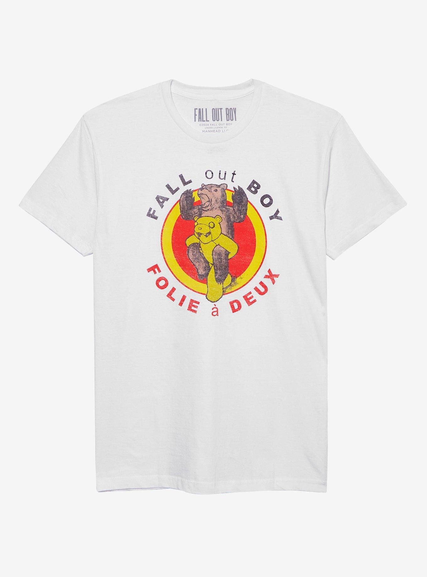 Fall Out Boy Folie A Deux Boyfriend Fit Girls T-Shirt, , hi-res