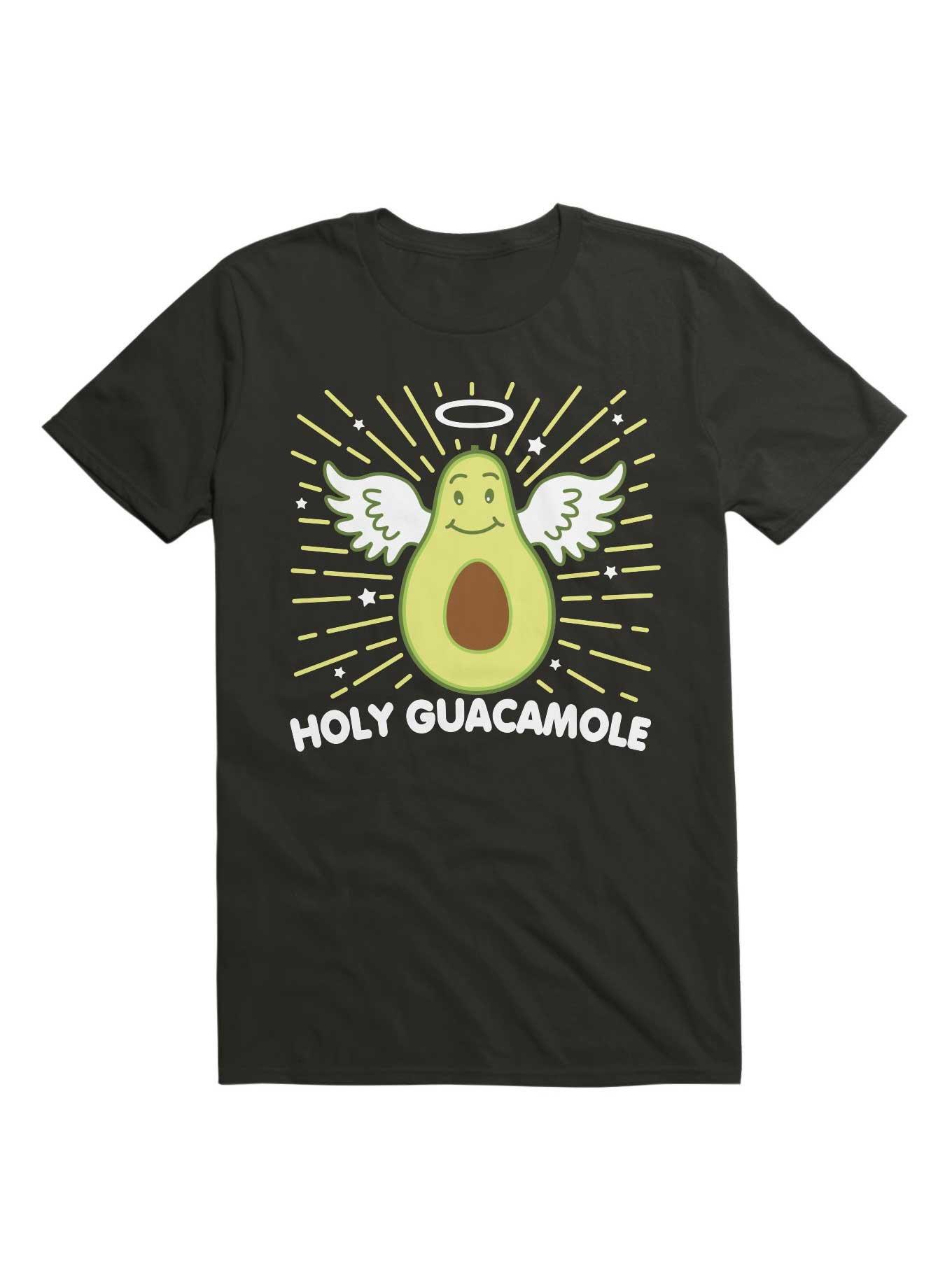 Holy Guacamole Avocado Kawaii Angel T-Shirt, , hi-res