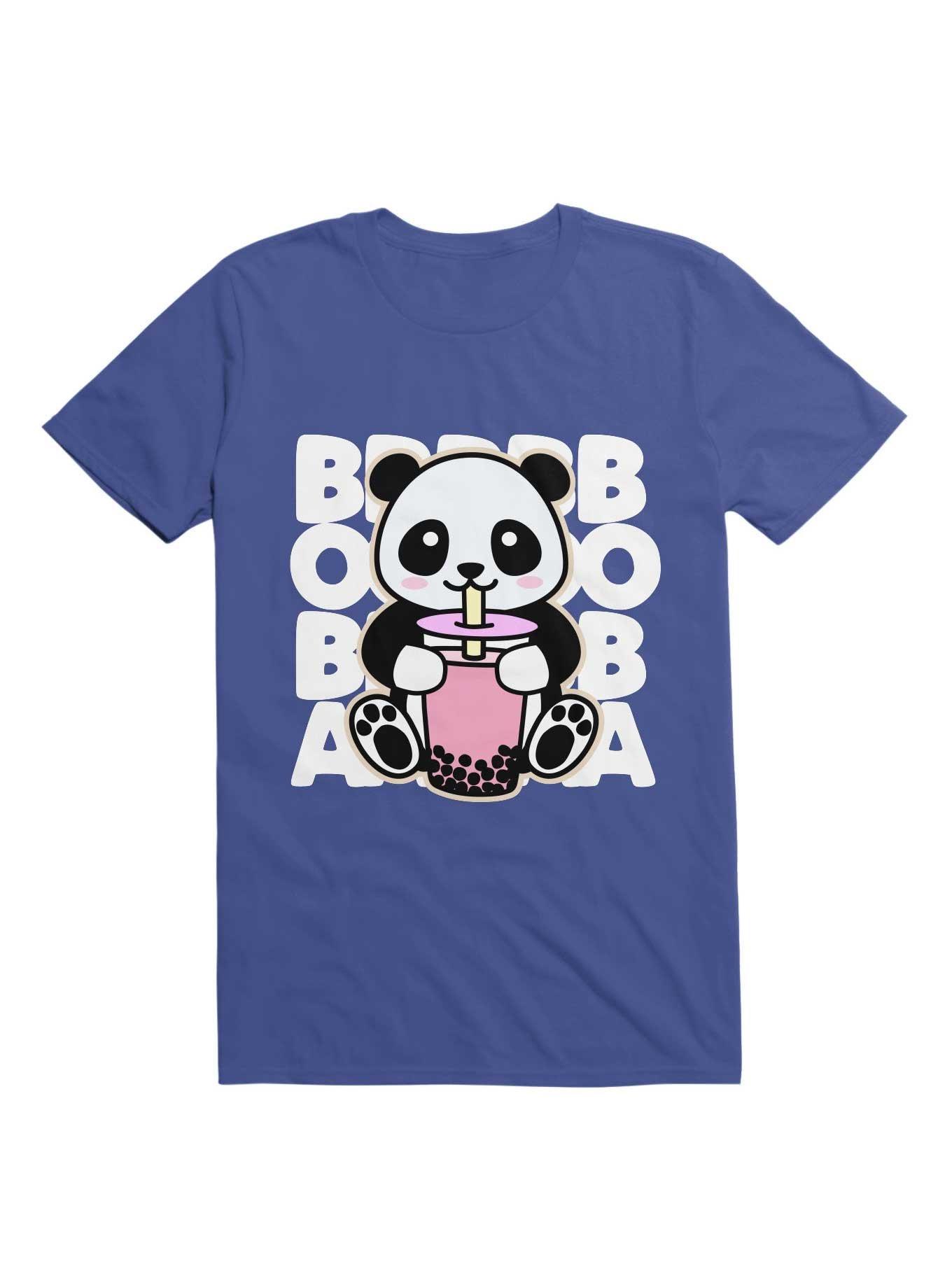 Panda Drinking Boba T-Shirt, , hi-res