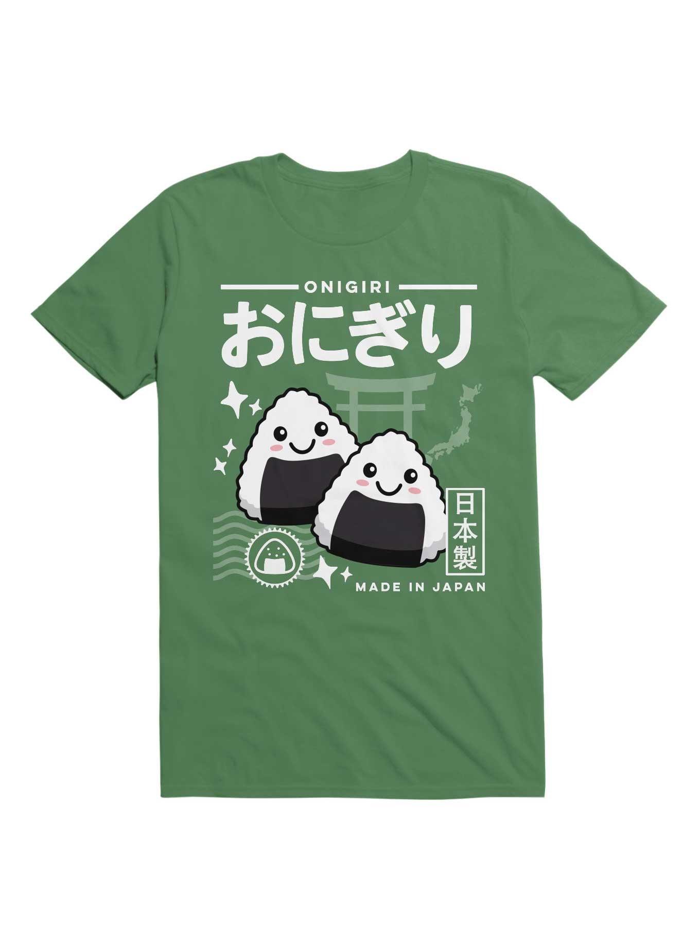 THRDLESS Kawaii Onigiri Cute Japanese Food T-Shirt