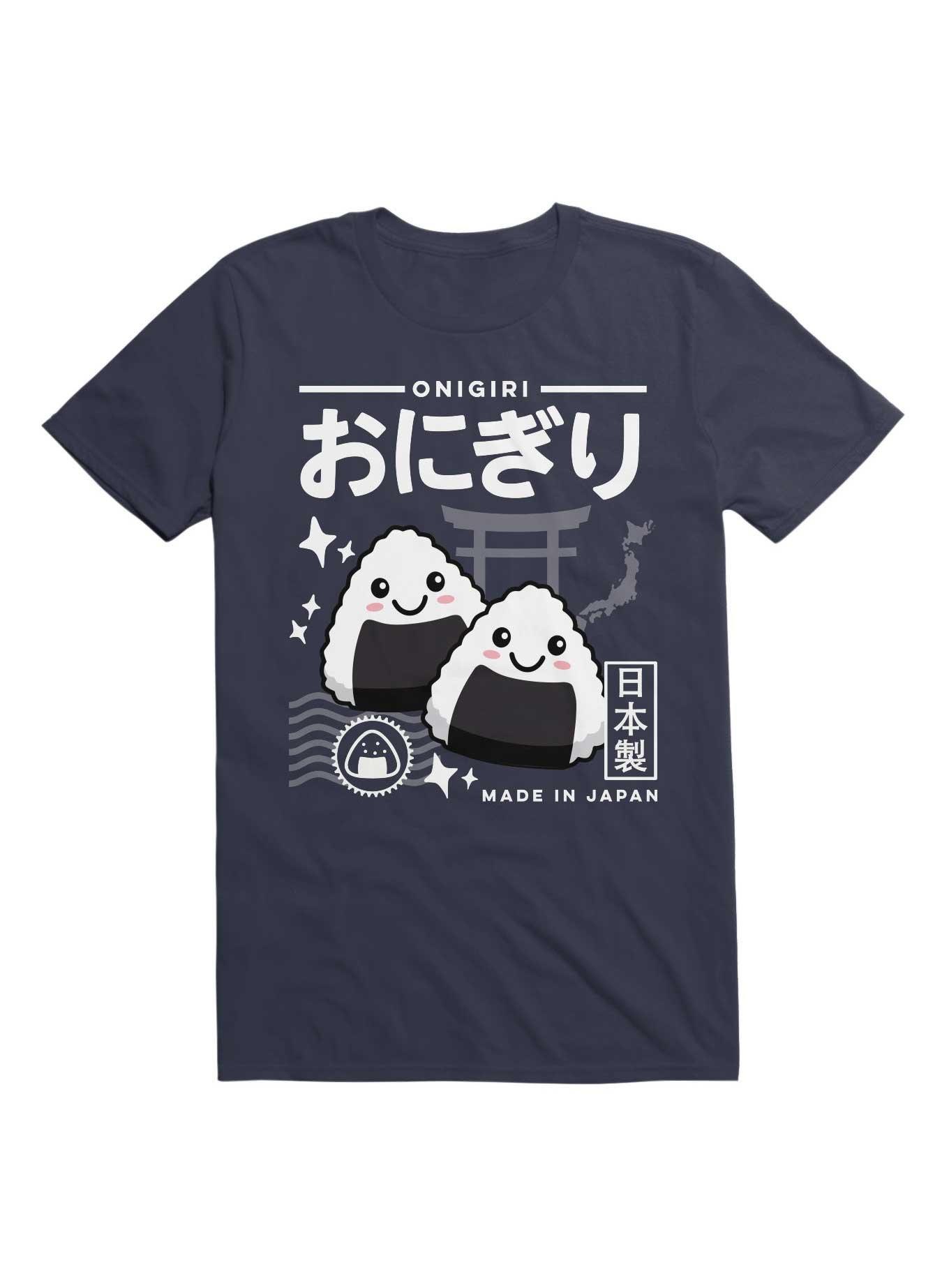 Kawaii Onigiri Cute Japanese Food T-Shirt, , hi-res