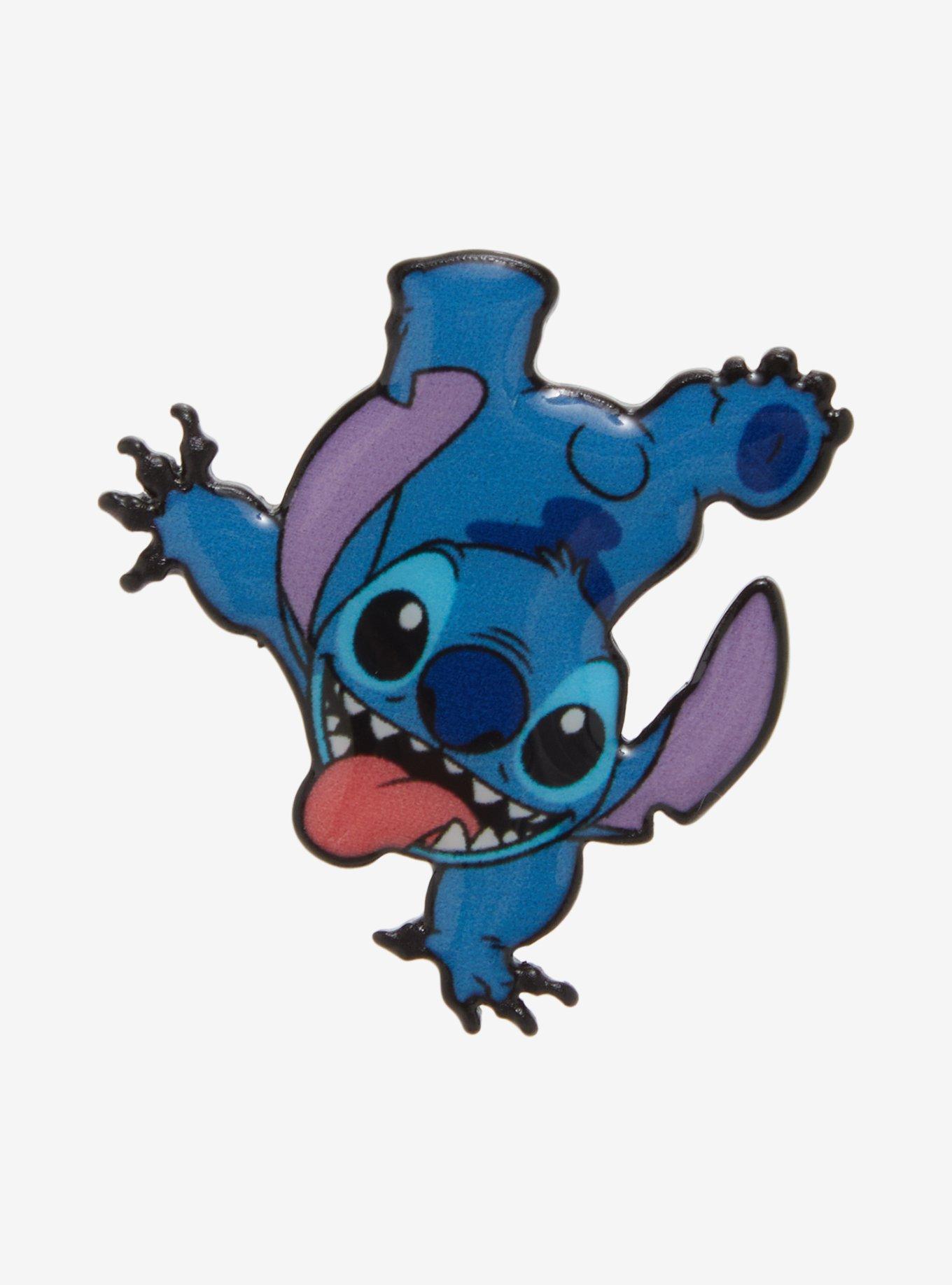 Disney Stitch With Heart Enamel Pin
