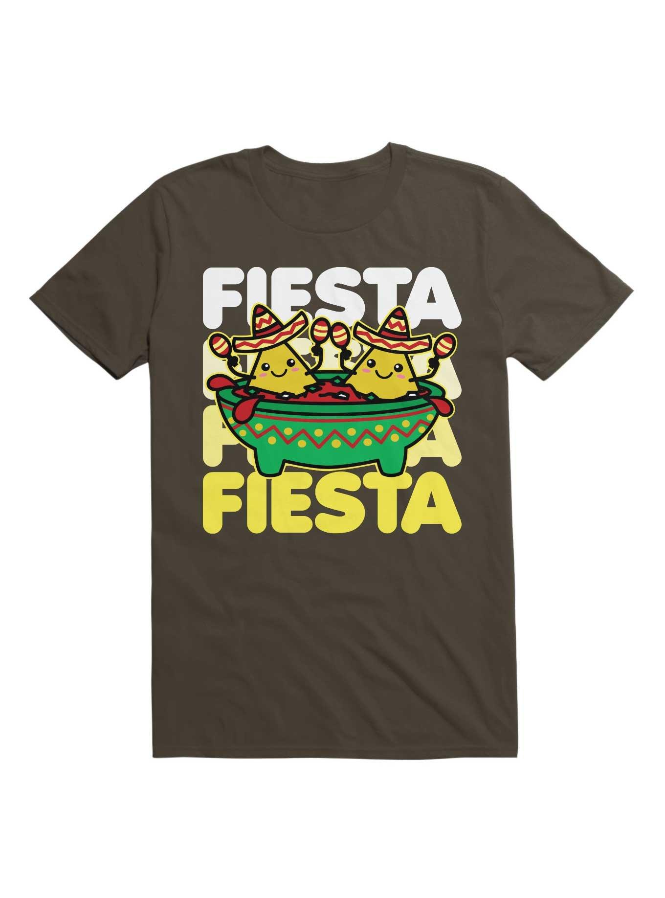 Fiesta Fiesta T-Shirt, DARK CHOCOLATE, hi-res