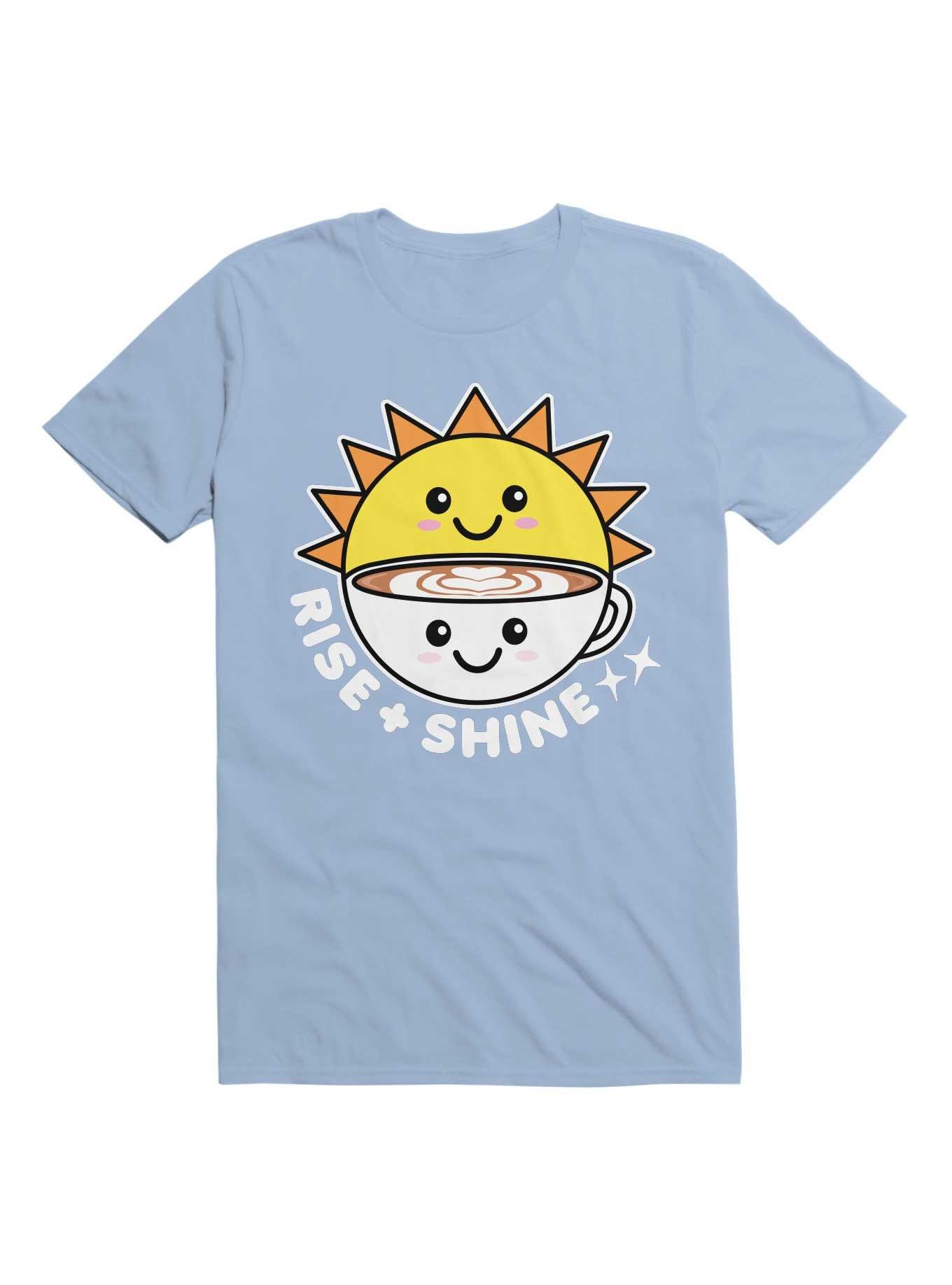 Rise and Shine Bigger T-Shirt, LIGHT BLUE, hi-res
