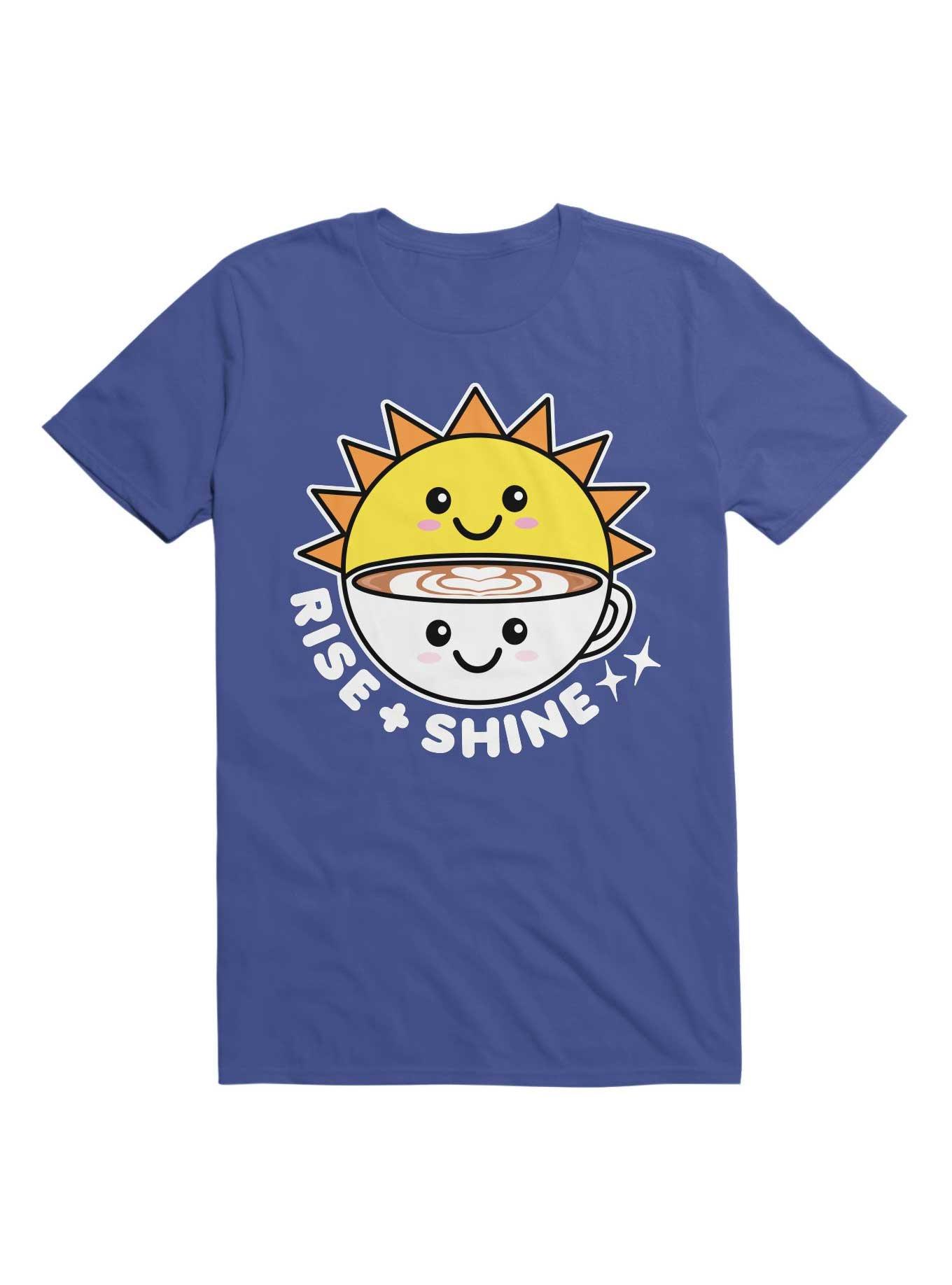 Rise and Shine Bigger T-Shirt, ROYAL, hi-res
