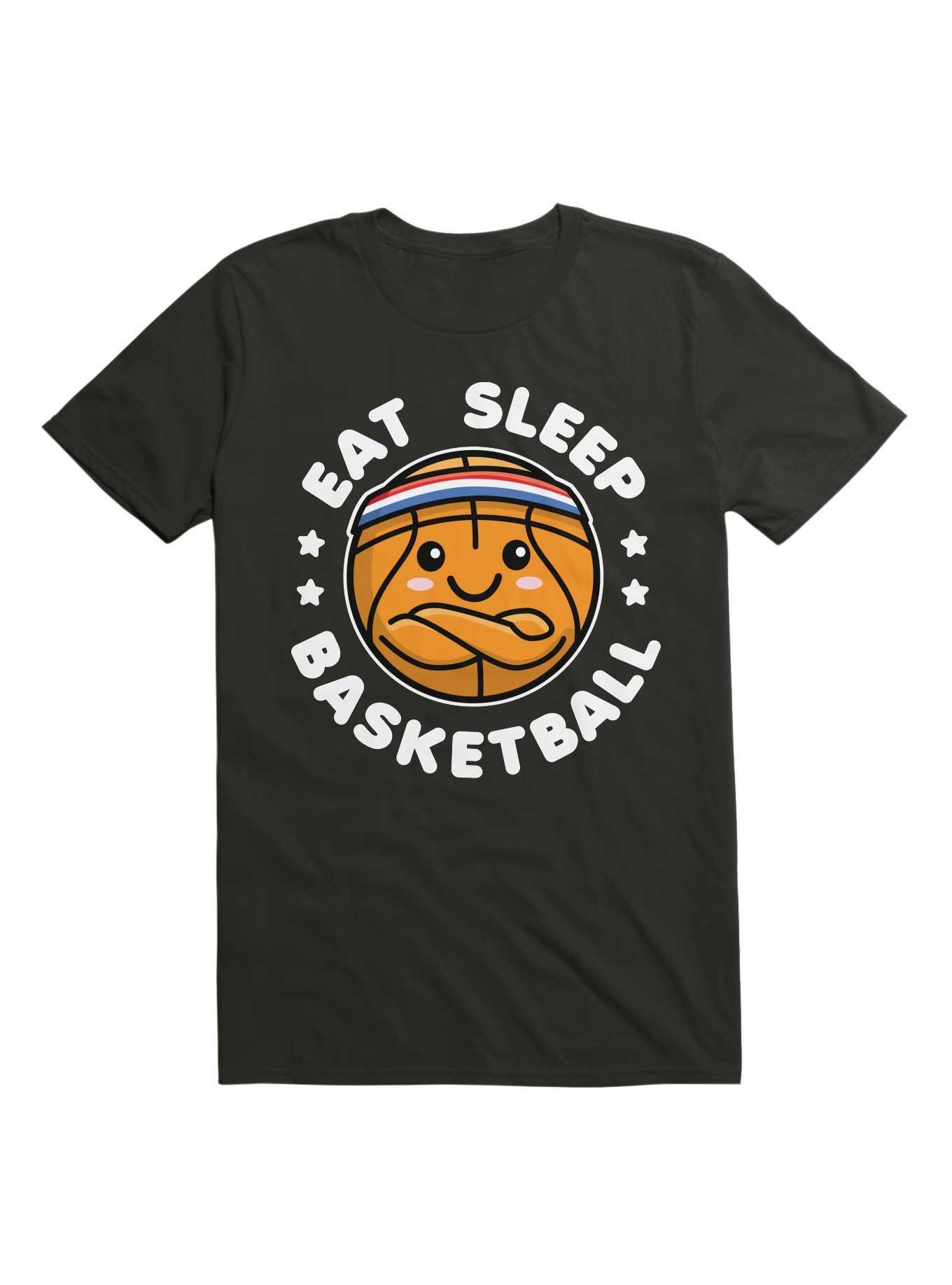 Eat Sleep Basketball Drk T-Shirt, , hi-res