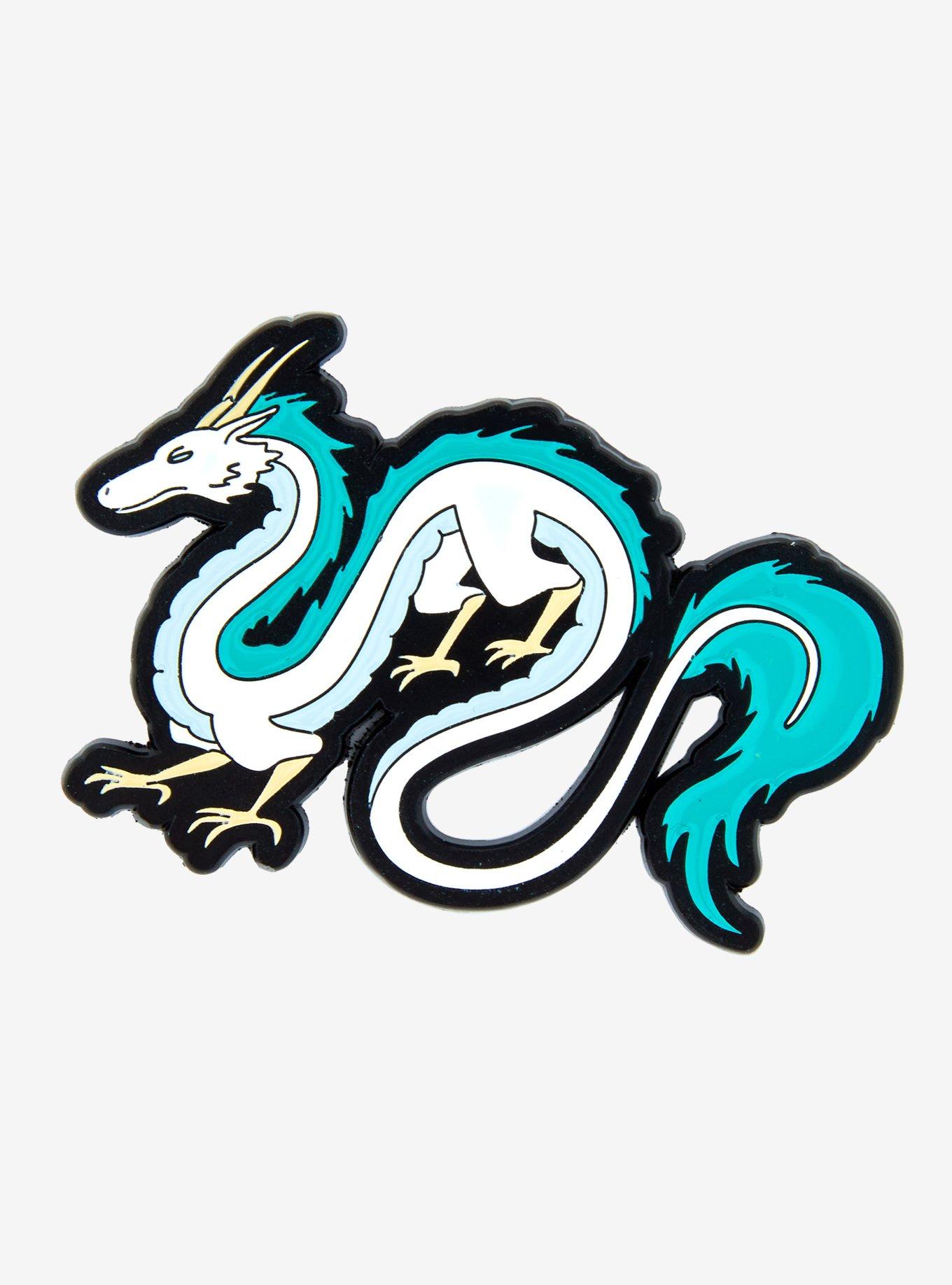 Studio Ghibli® Spirited Away Haku Enamel Pin, , hi-res