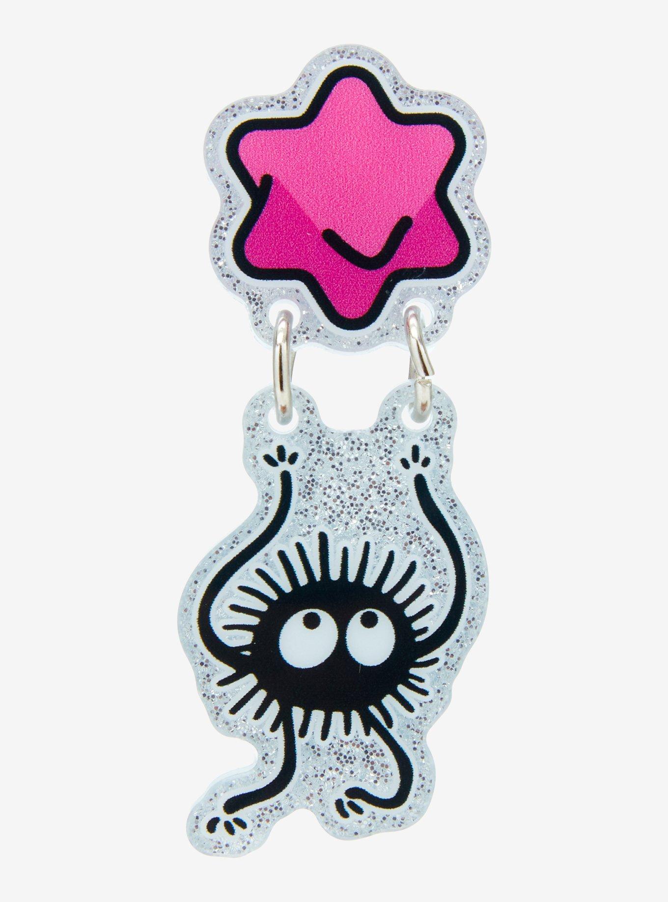 Studio Ghibli® Spirited Away Soot Sprite Dangling Enamel Pin, , hi-res