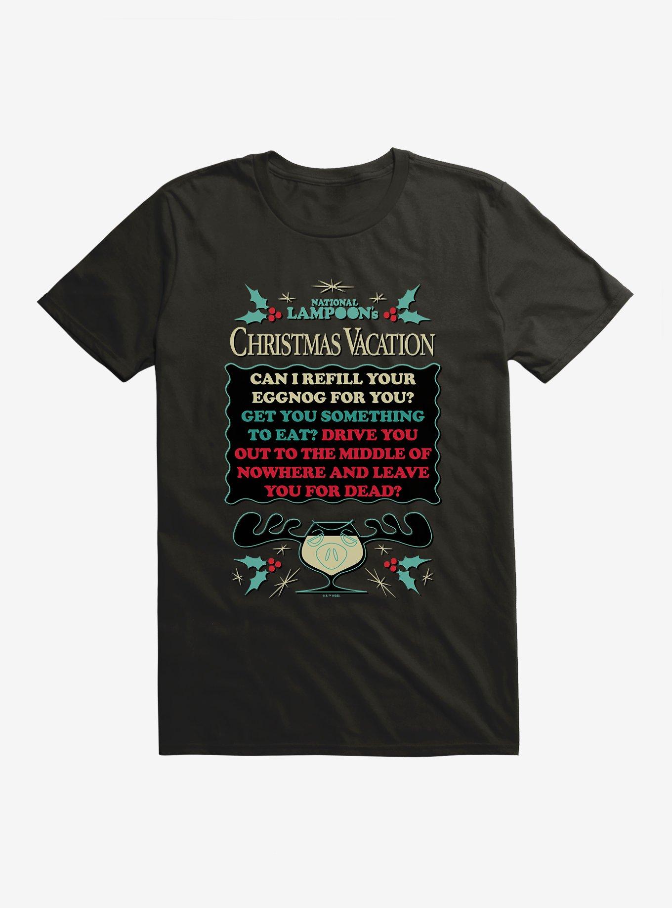 Christmas Vacation Can I Refill Your Eggnog For You? T-Shirt, , hi-res