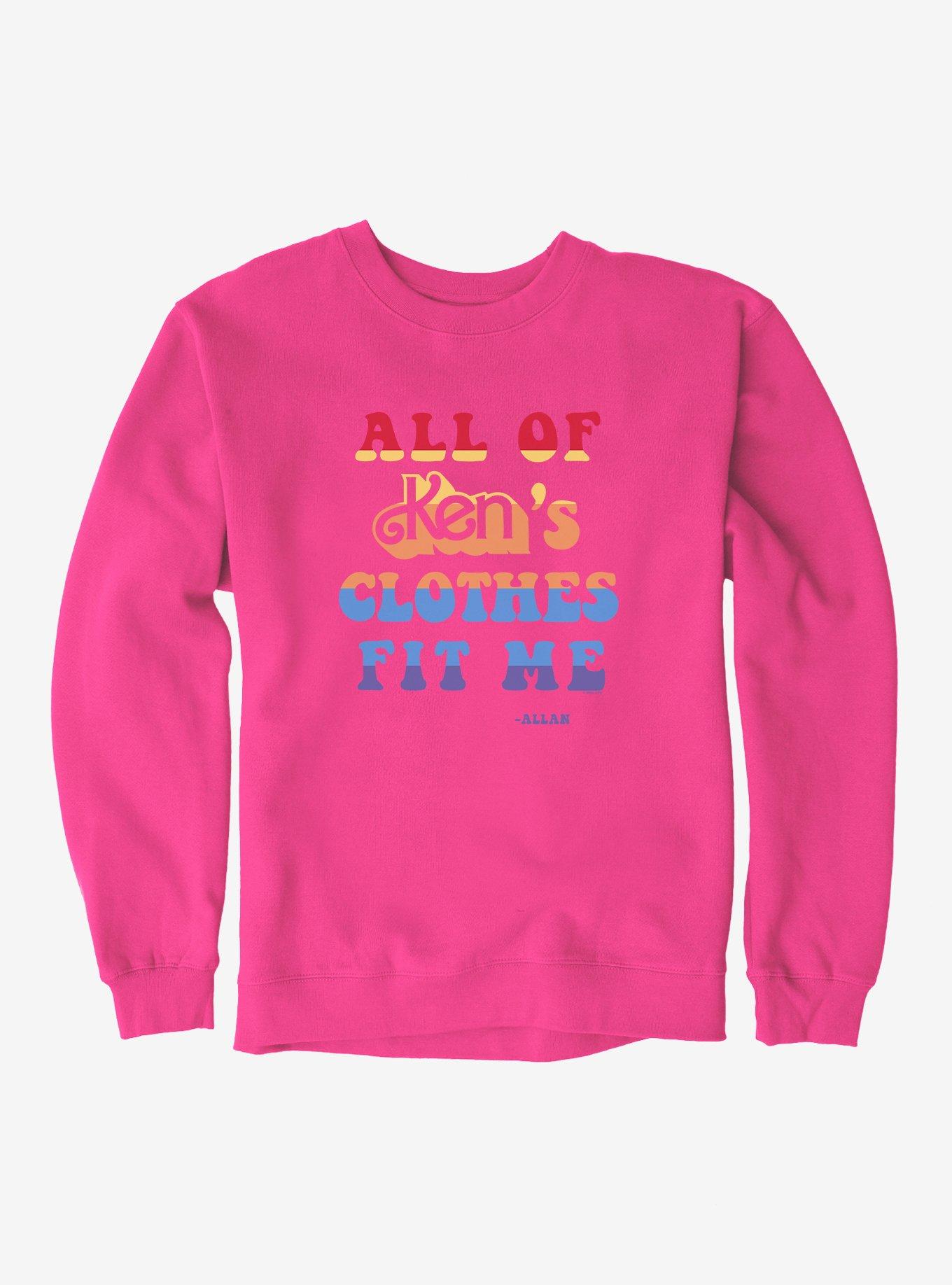 Barbie Movie Allan's All of Ken's Clothes Fit Me Sweatshirt, , hi-res