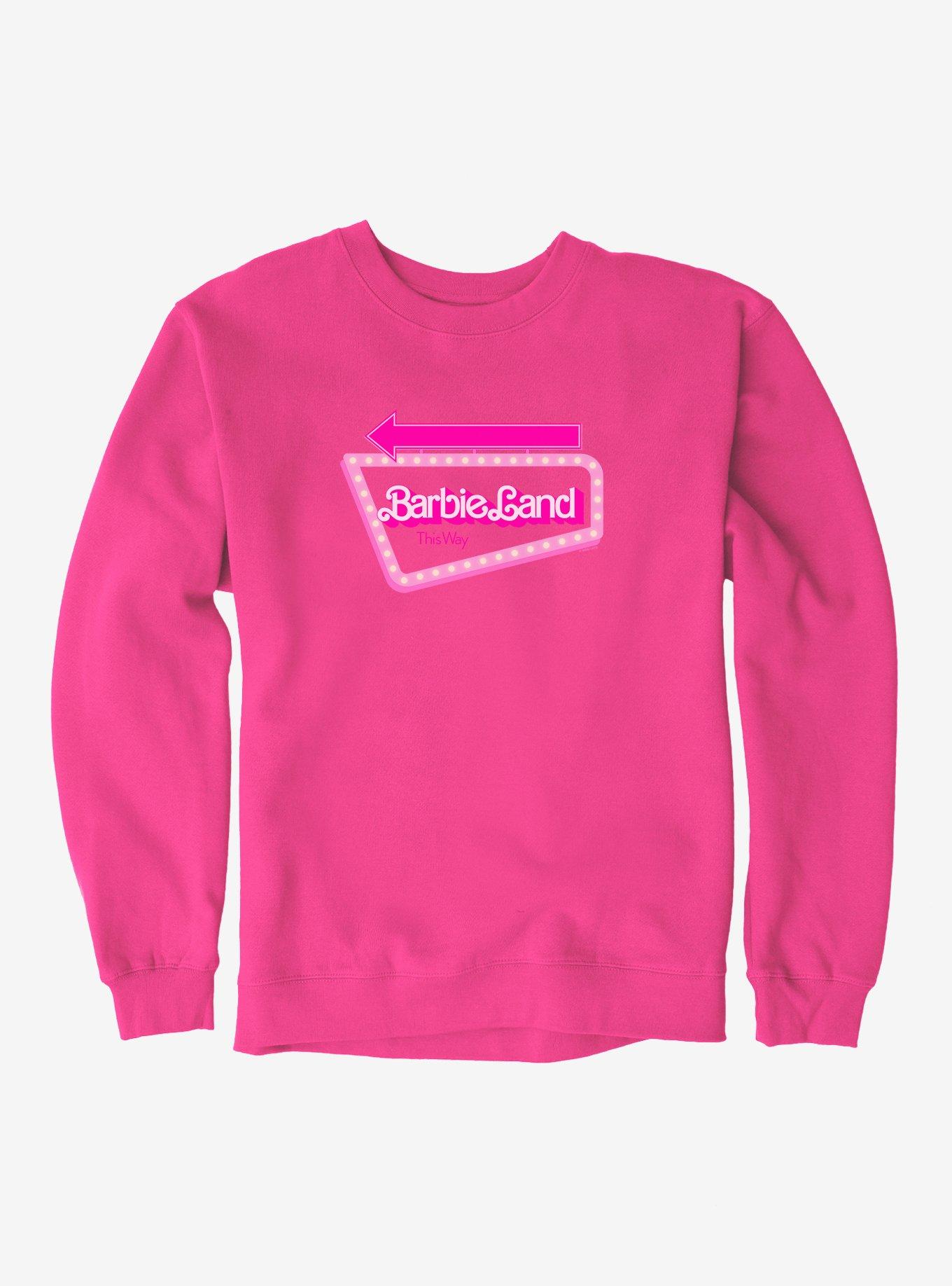 Barbie Movie Barbieland This Way Sweatshirt, , hi-res