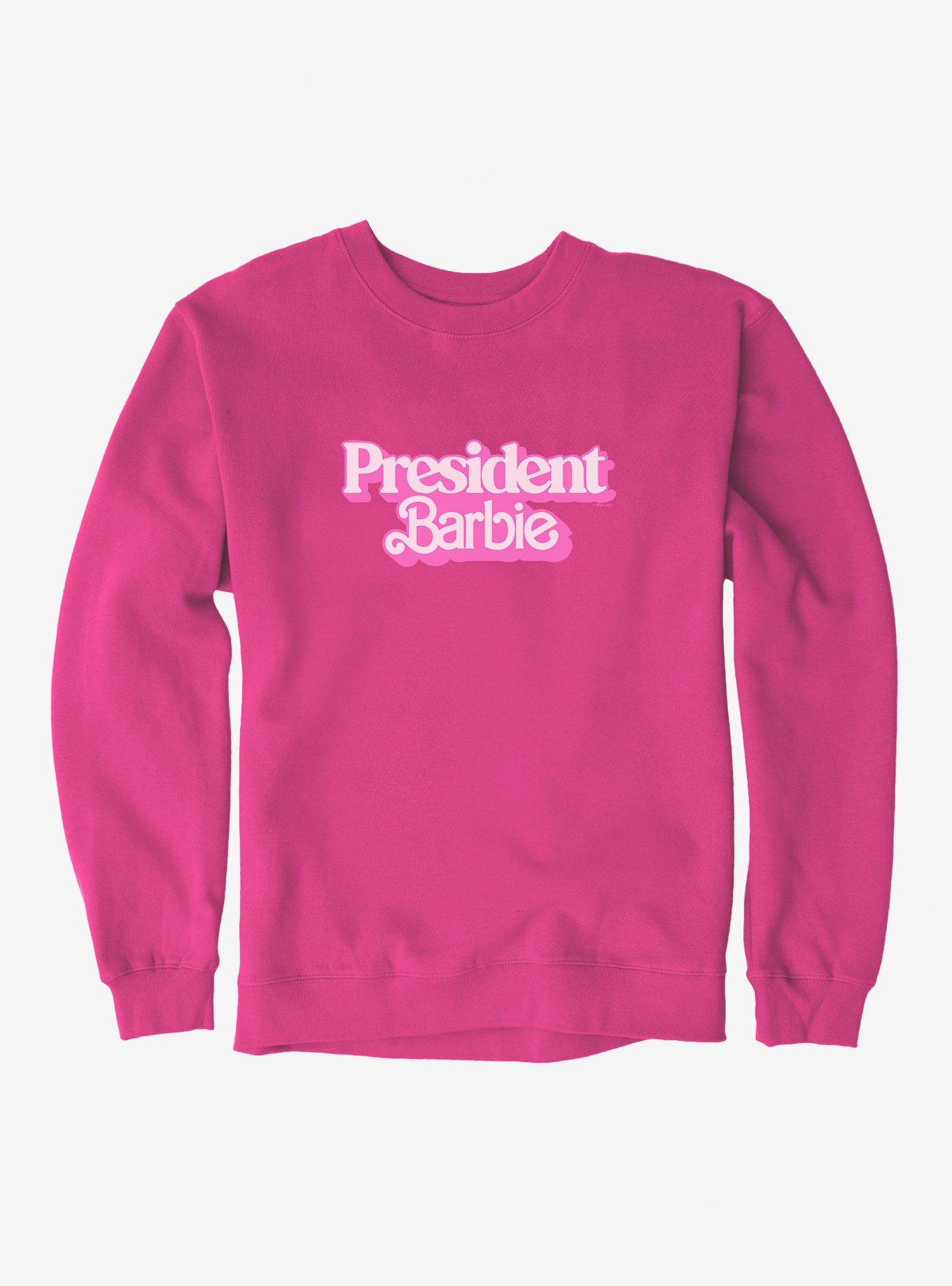 Barbie Movie President Logo Sweatshirt