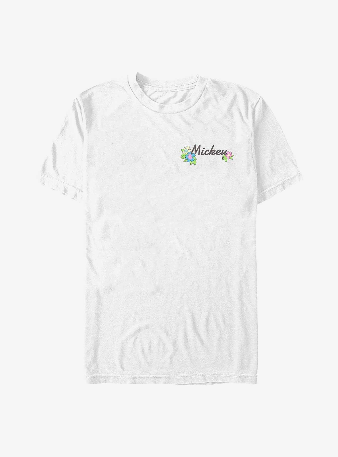 Disney Mickey Mouse Mickey Flowers T-Shirt