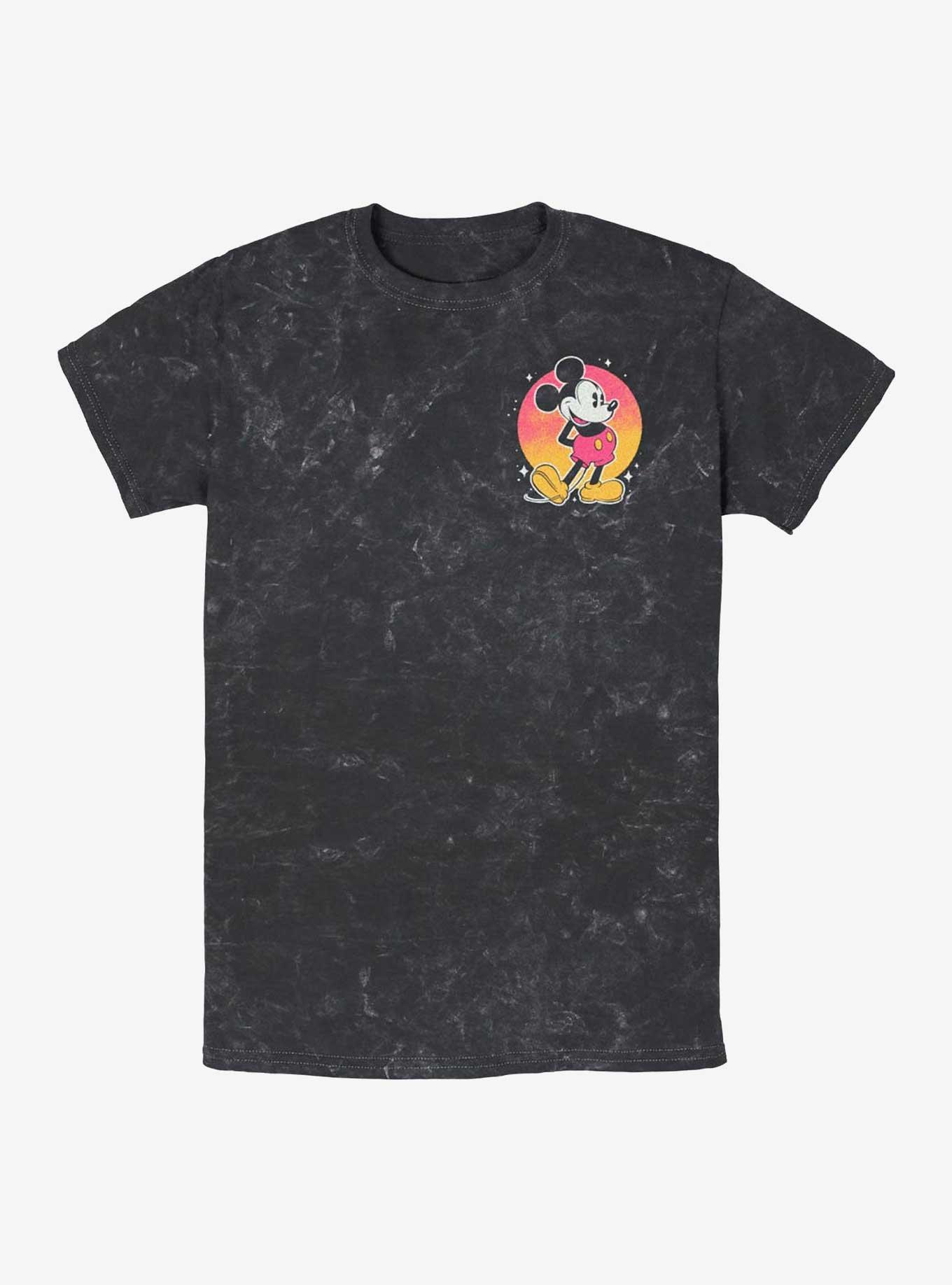 NULL Disney Mickey Mouse Mickey Wink Mineral Wash T-Shirt