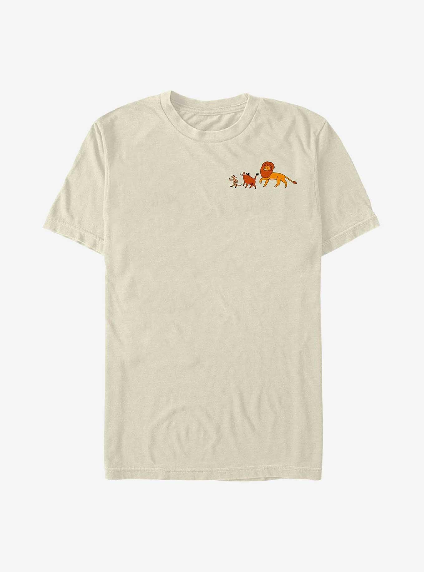 COMFORTCOLORS Disney The Lion King Field Friends Garment Dye T-Shirt