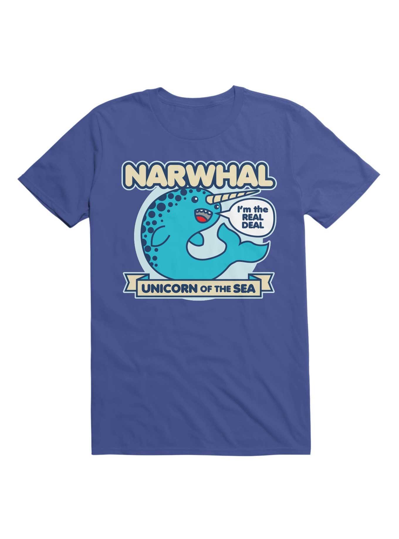 THRDLESS Narwhal Unicorn Of The Sea T-Shirt