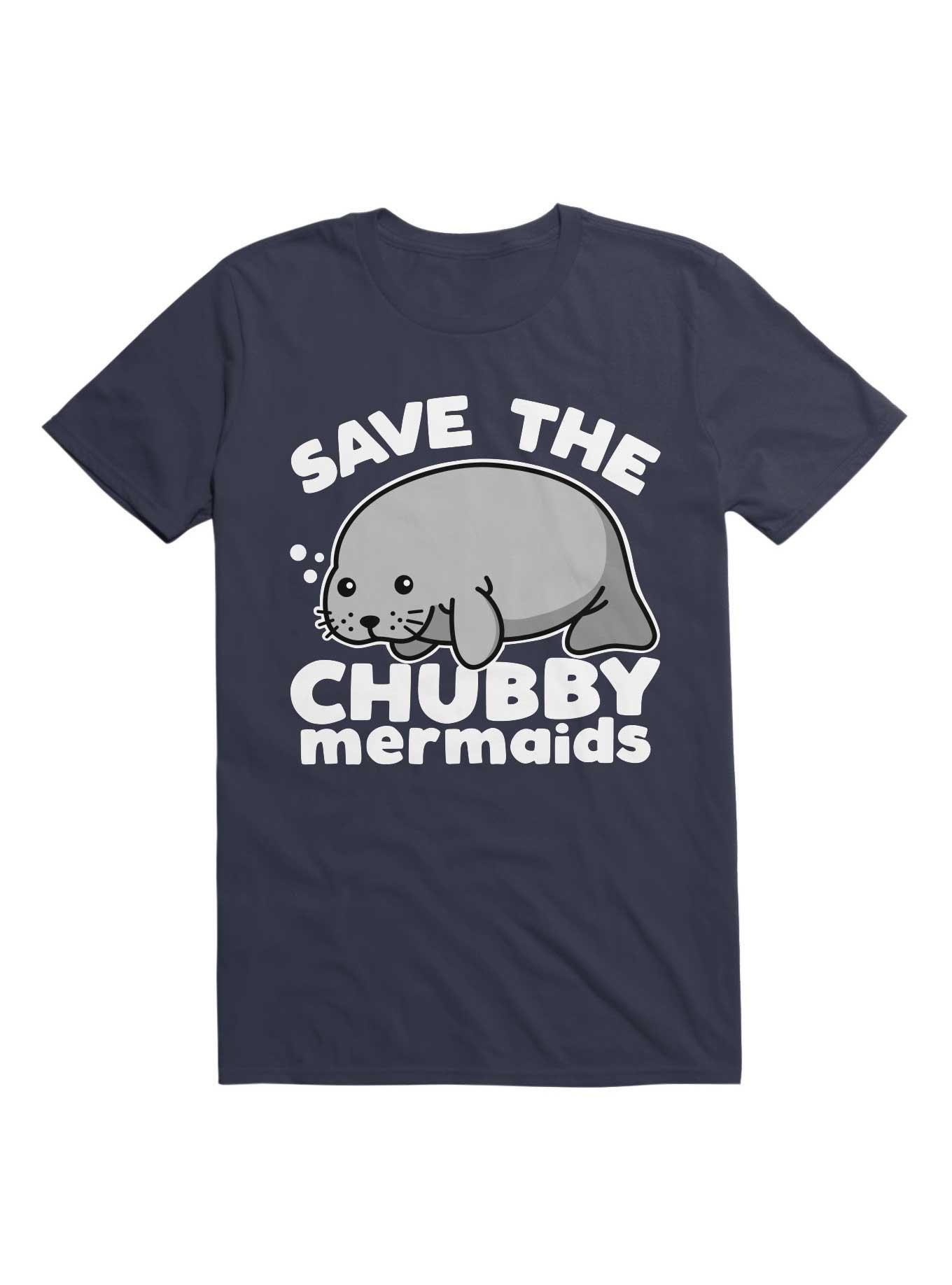 Save the Chubby Mermaids T-Shirt, , hi-res