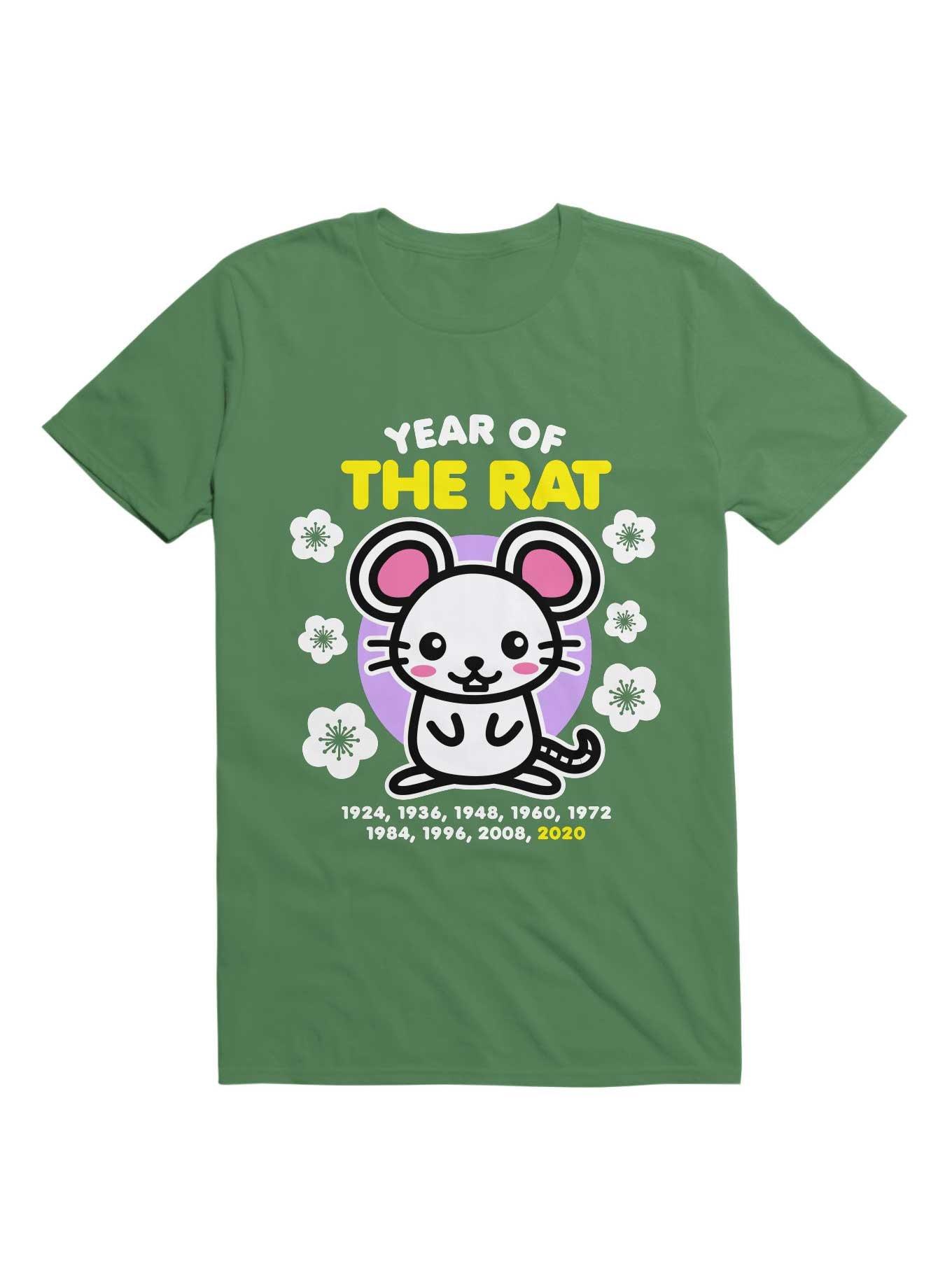 Kawaii Year of the Rat 2020 T-Shirt, , hi-res