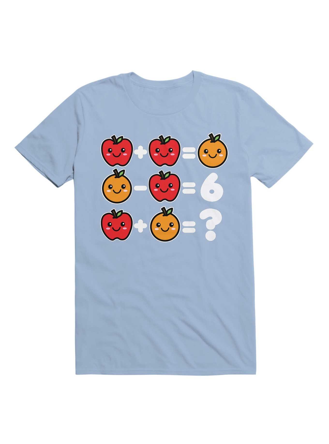 Math Games T-Shirt, LIGHT BLUE, hi-res