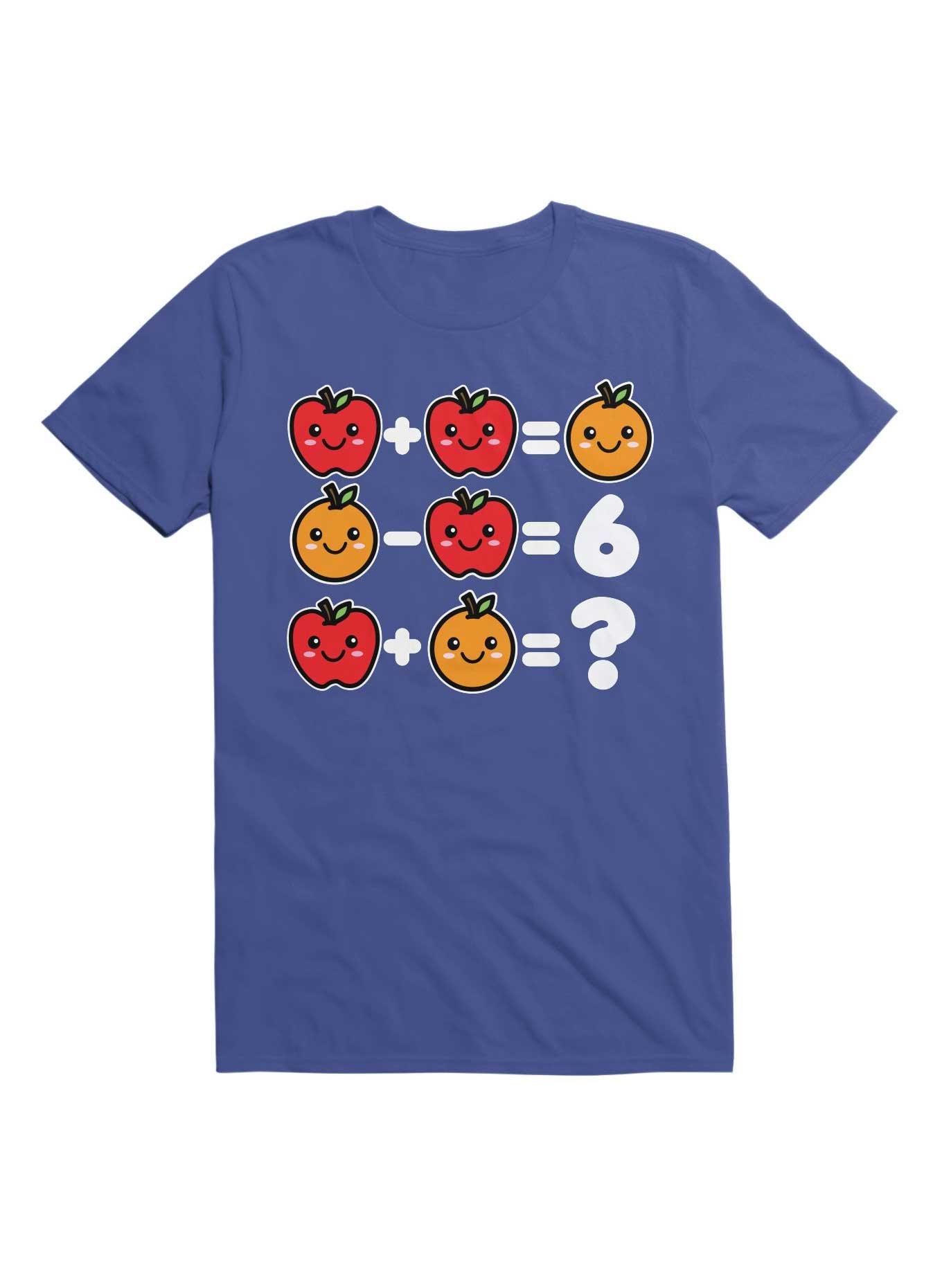 Math Games T-Shirt, ROYAL, hi-res