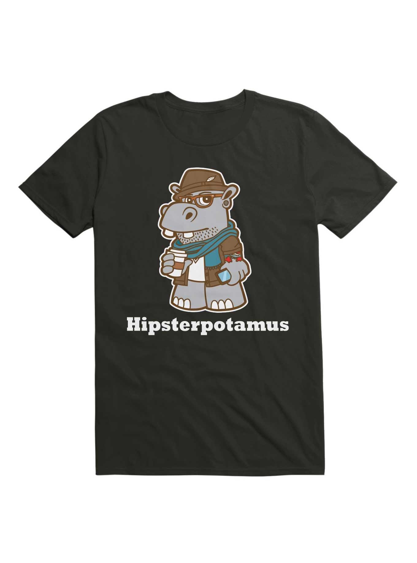 Hipsterpotamus T-Shirt, , hi-res