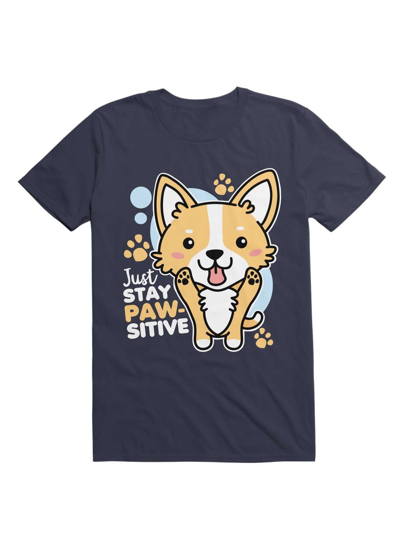 Just Stay Pawsitive T-Shirt, , hi-res