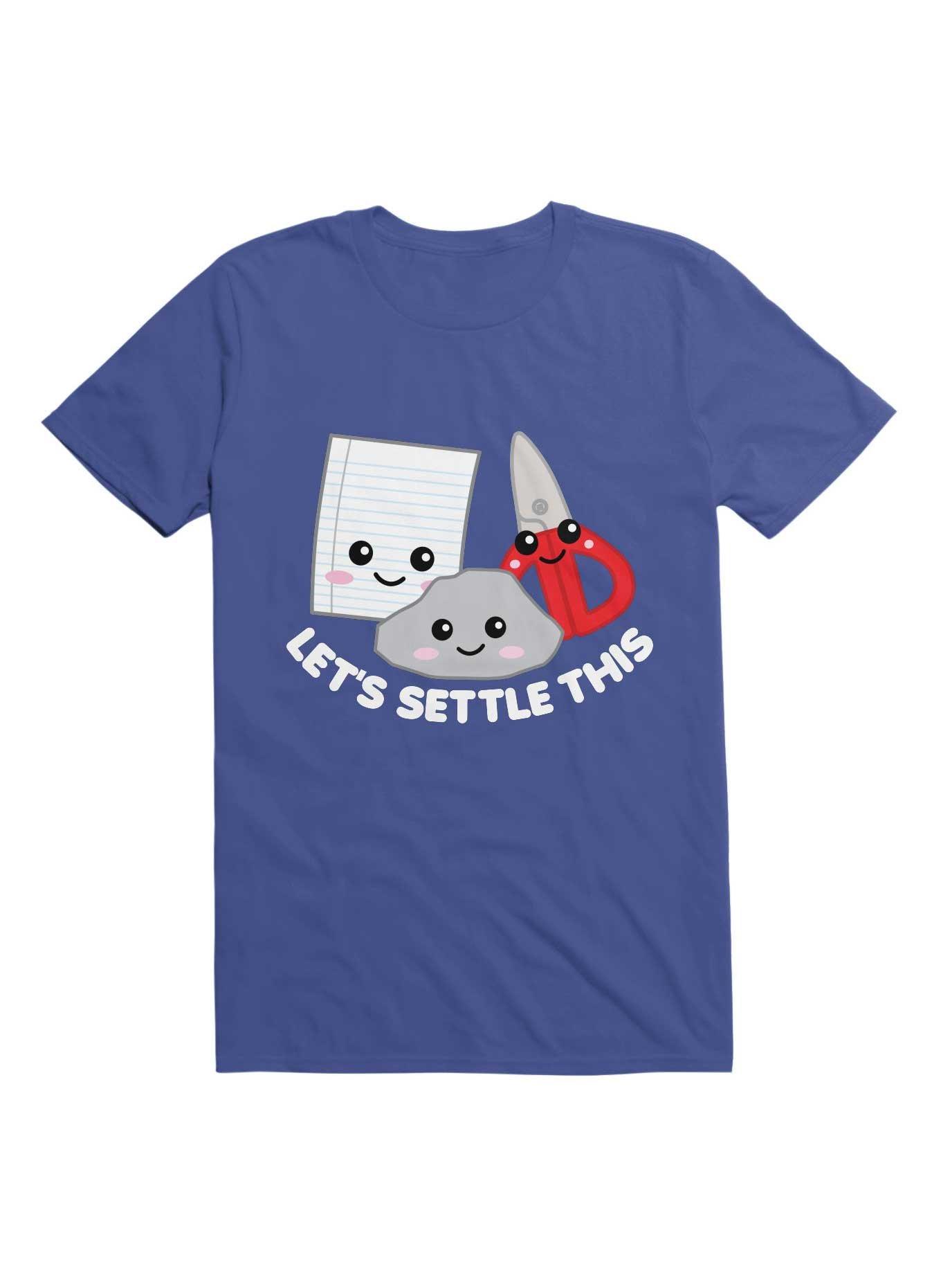 Let's Settle This T-Shirt, ROYAL, hi-res