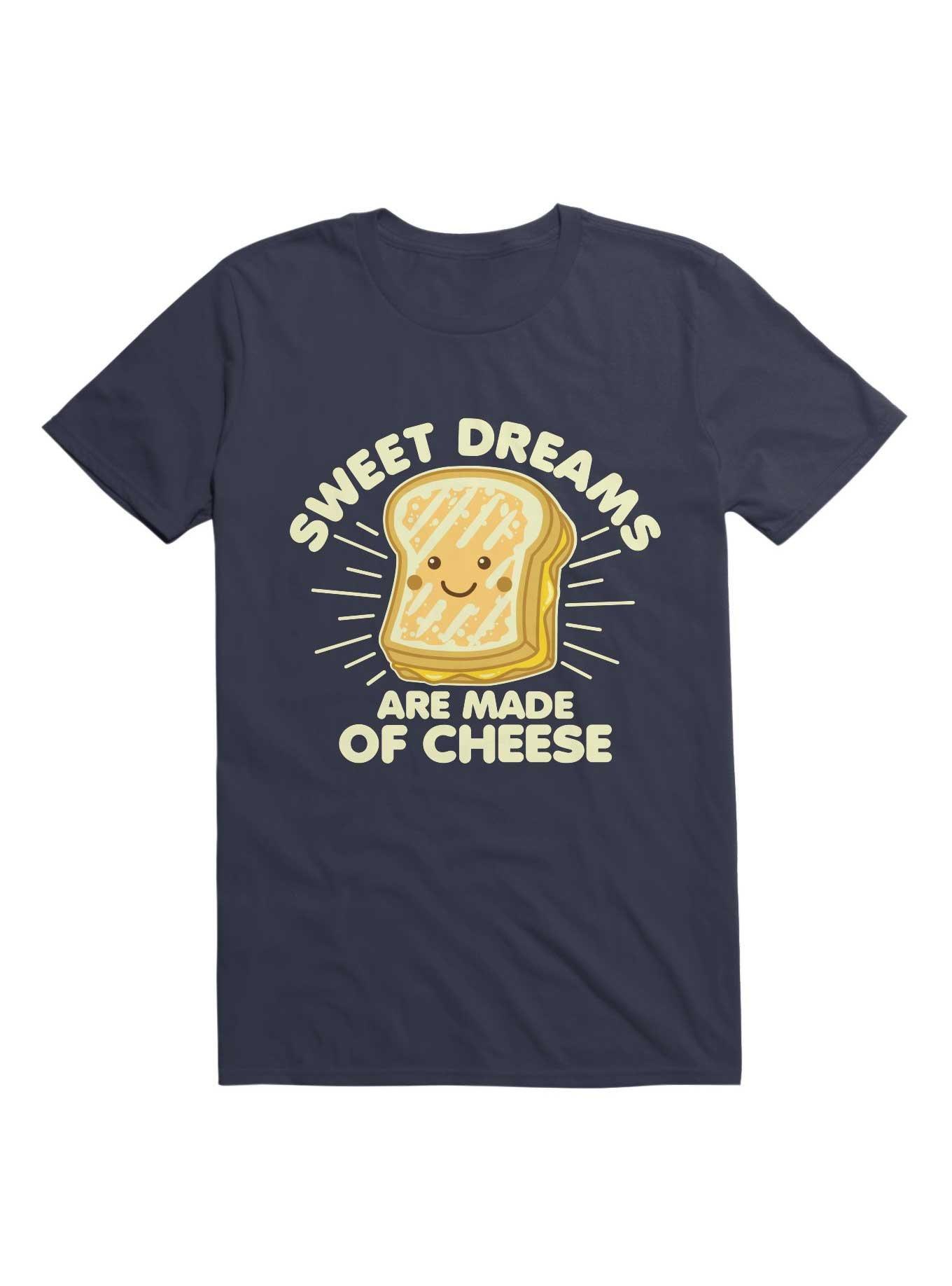 Sweet Dreams Are Made Of Cheese T-Shirt, NAVY, hi-res