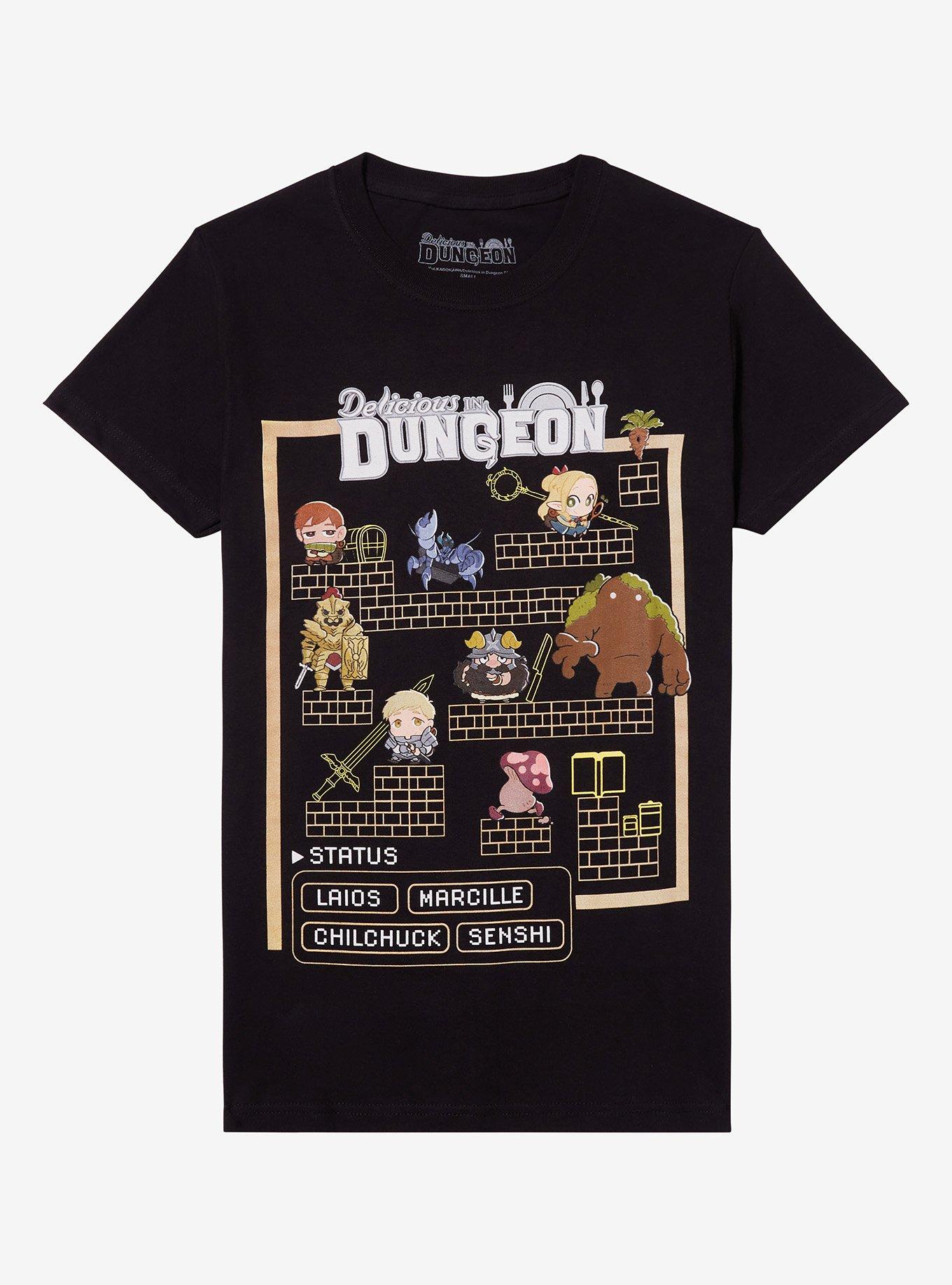 Delicious In Dungeon Video Game Relaxed Fit Girls T-Shirt, MULTI, hi-res
